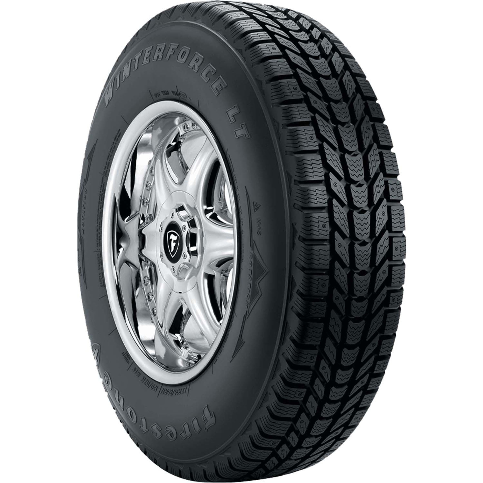 Firestone Winterforce LT Winter LT235/85R16 120/116R E Light Truck Tire - Image 6