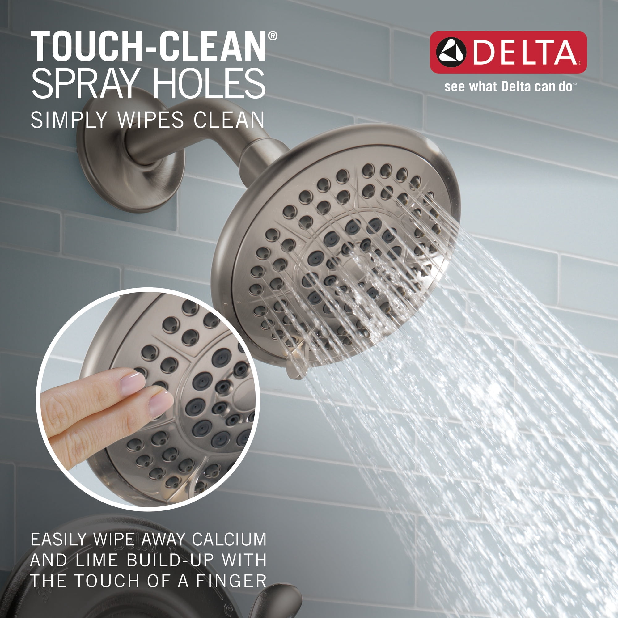 Delta Linden Monitorî 14 Series Tub & Shower Trim in Stainless T14494-SS - Image 2