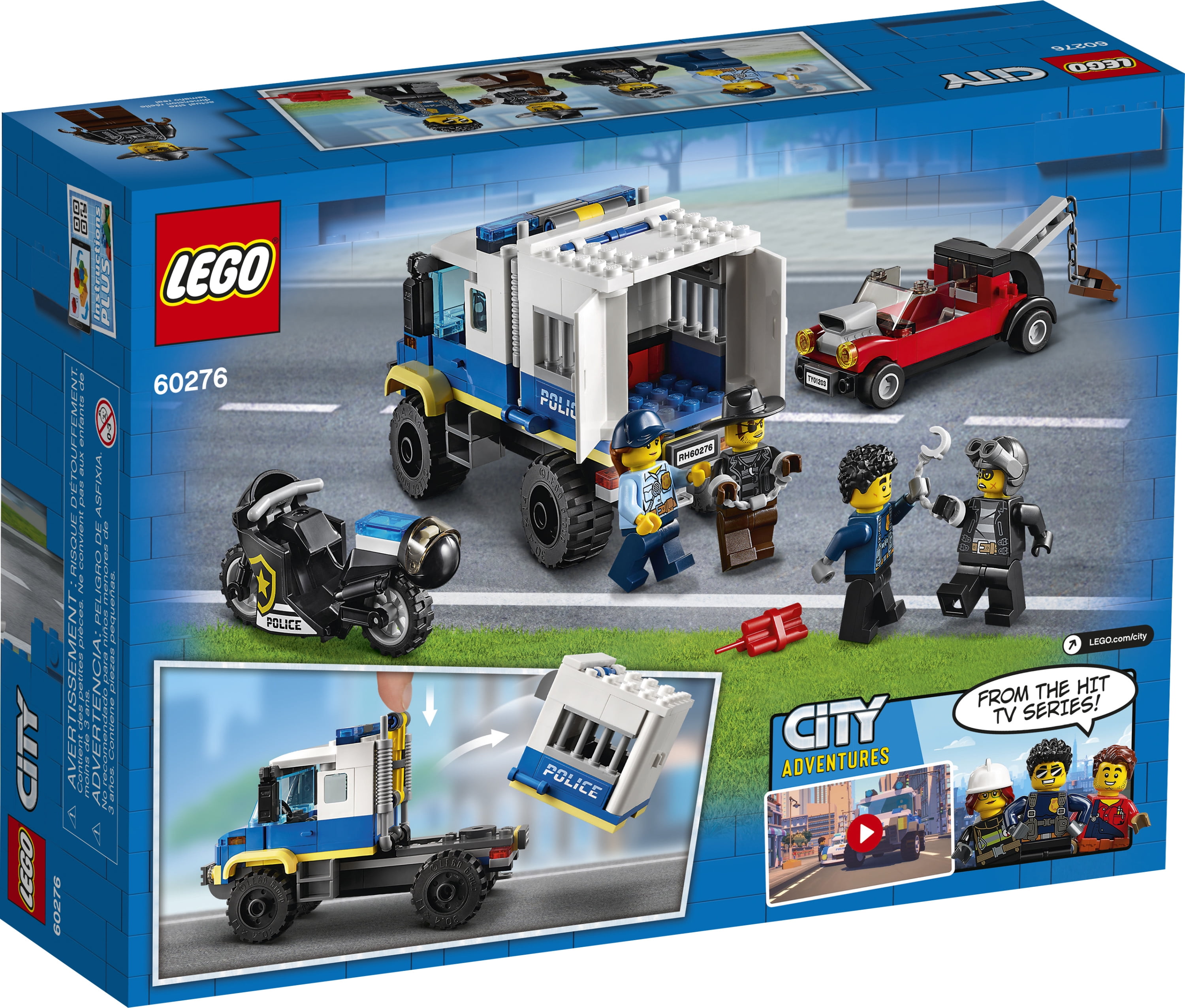 LEGO Police Prisoner Transport 60276 Building Set (244 Pieces) - Image 3