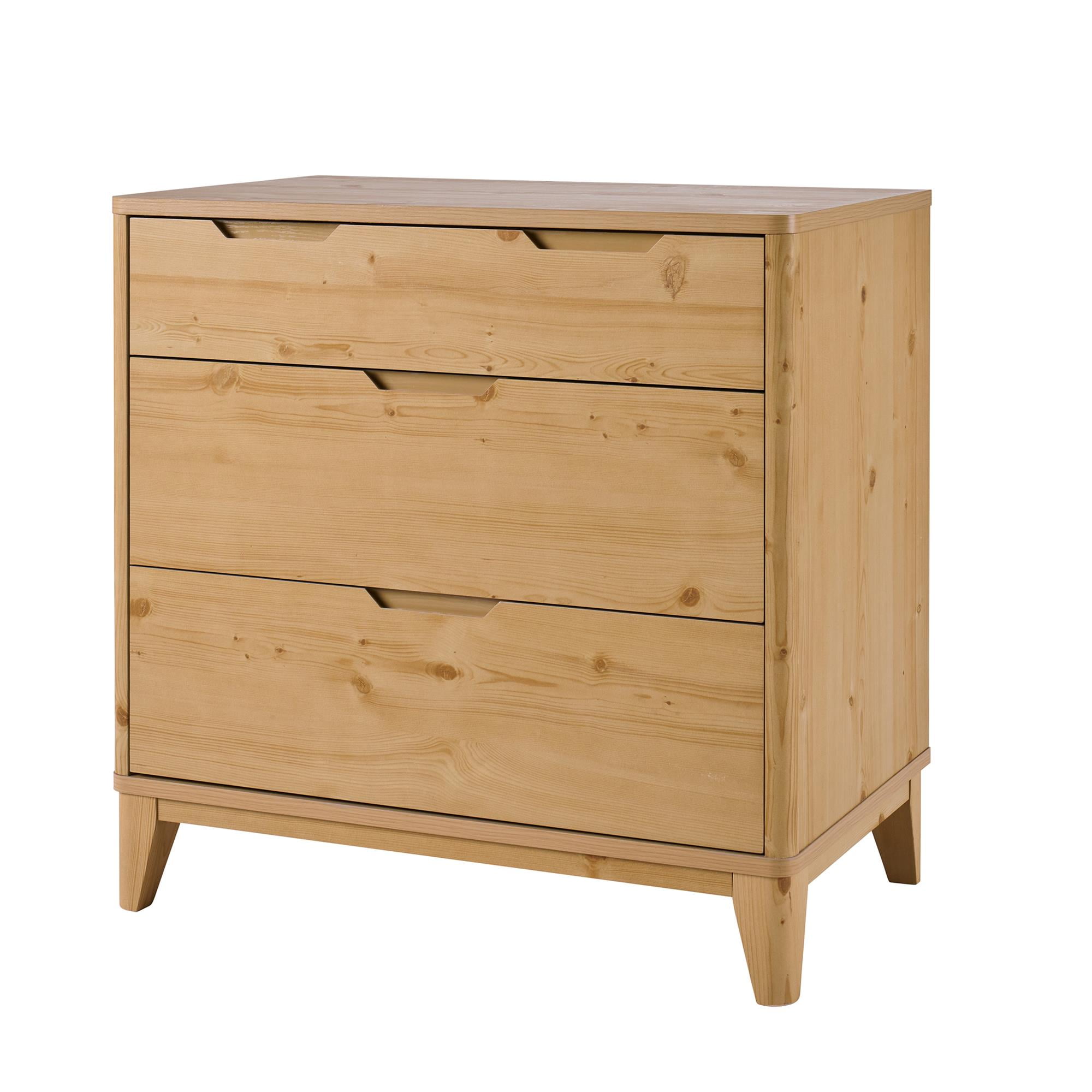 Better Homes & Gardens Leighton 3 Drawer Dresser, Natural - Image 5