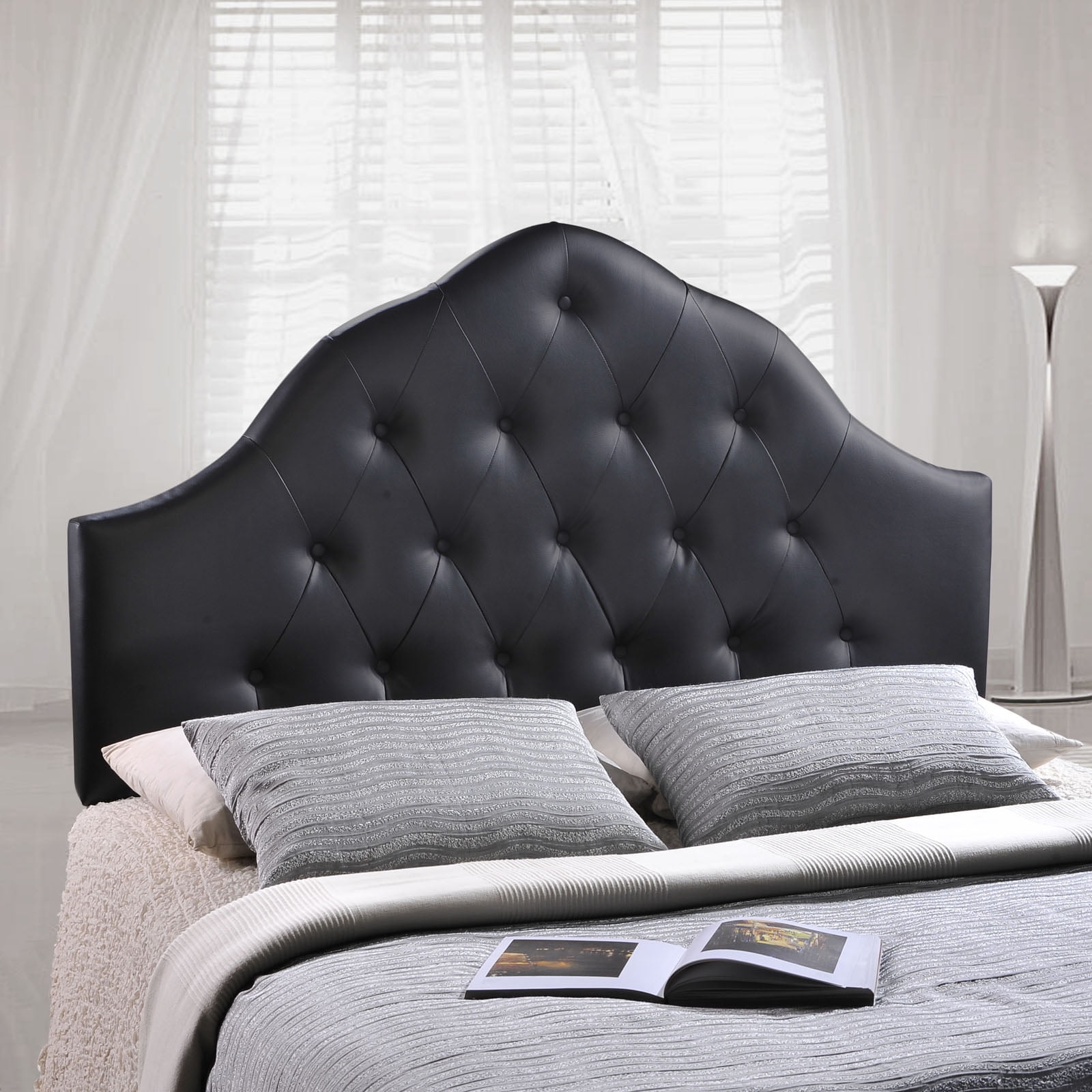Modway Arch Headboard, Full, Black - Image 3