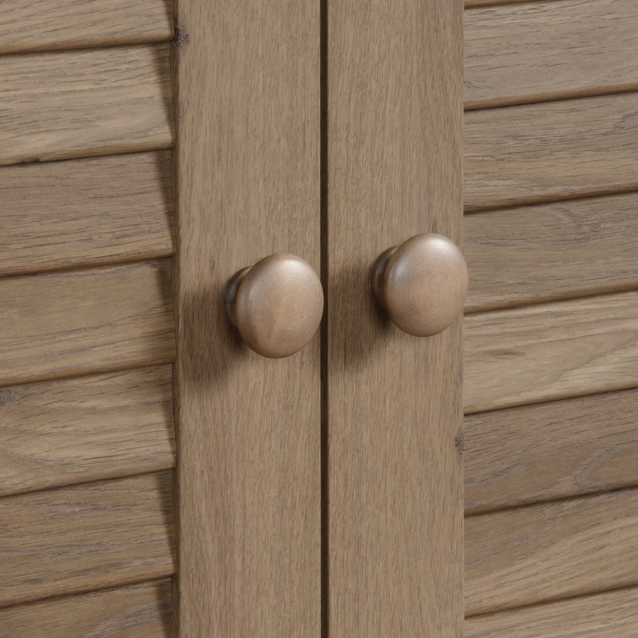 Sauder Harbor View Storage Cabinet, Salt Oak Finish - Image 4