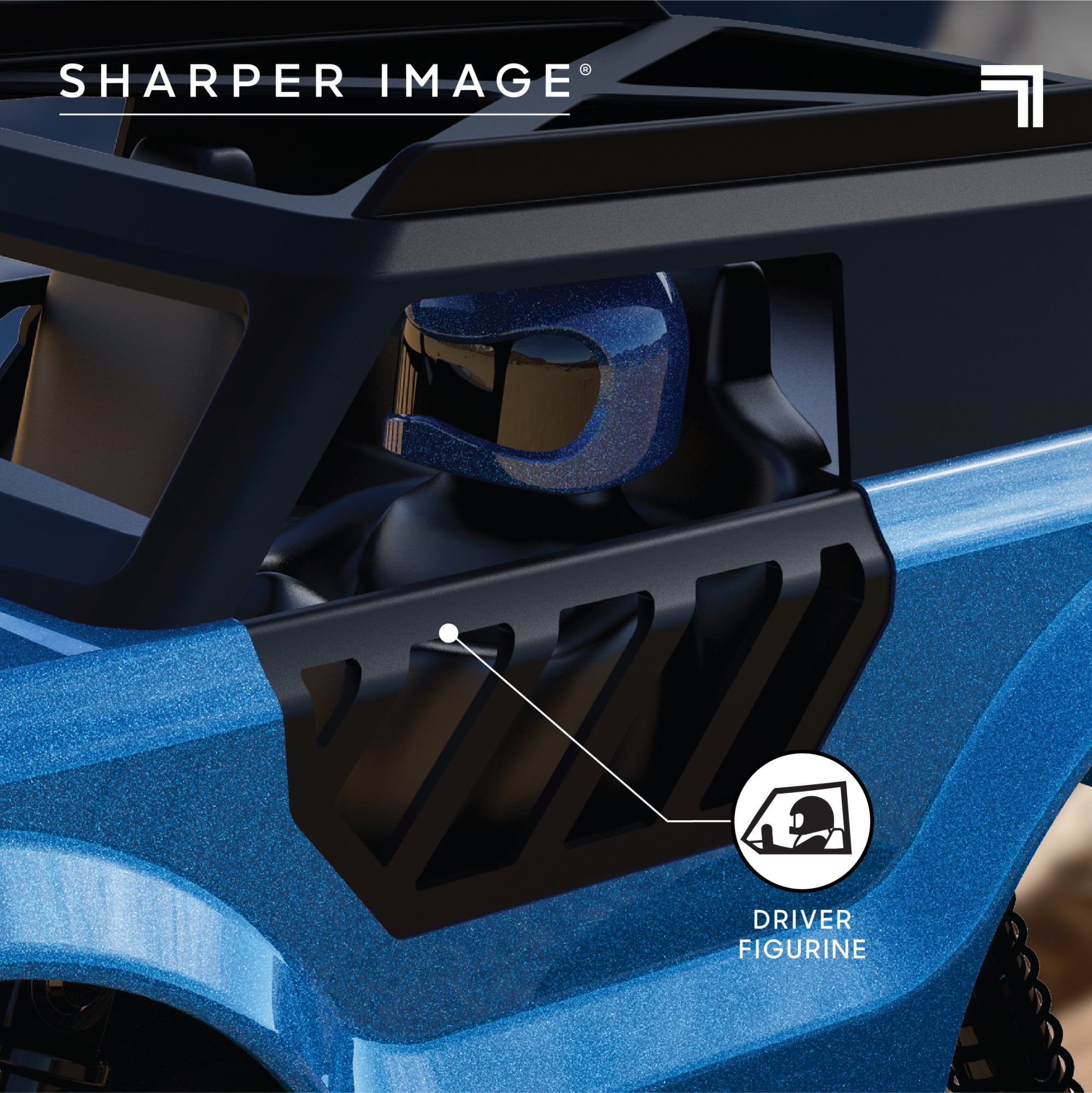 Sharper Image® Rampage Renegade Remote Control Off-Road Truck, All-Terrain Driving with Full-Control Steering & Oversized Tires - Image 9