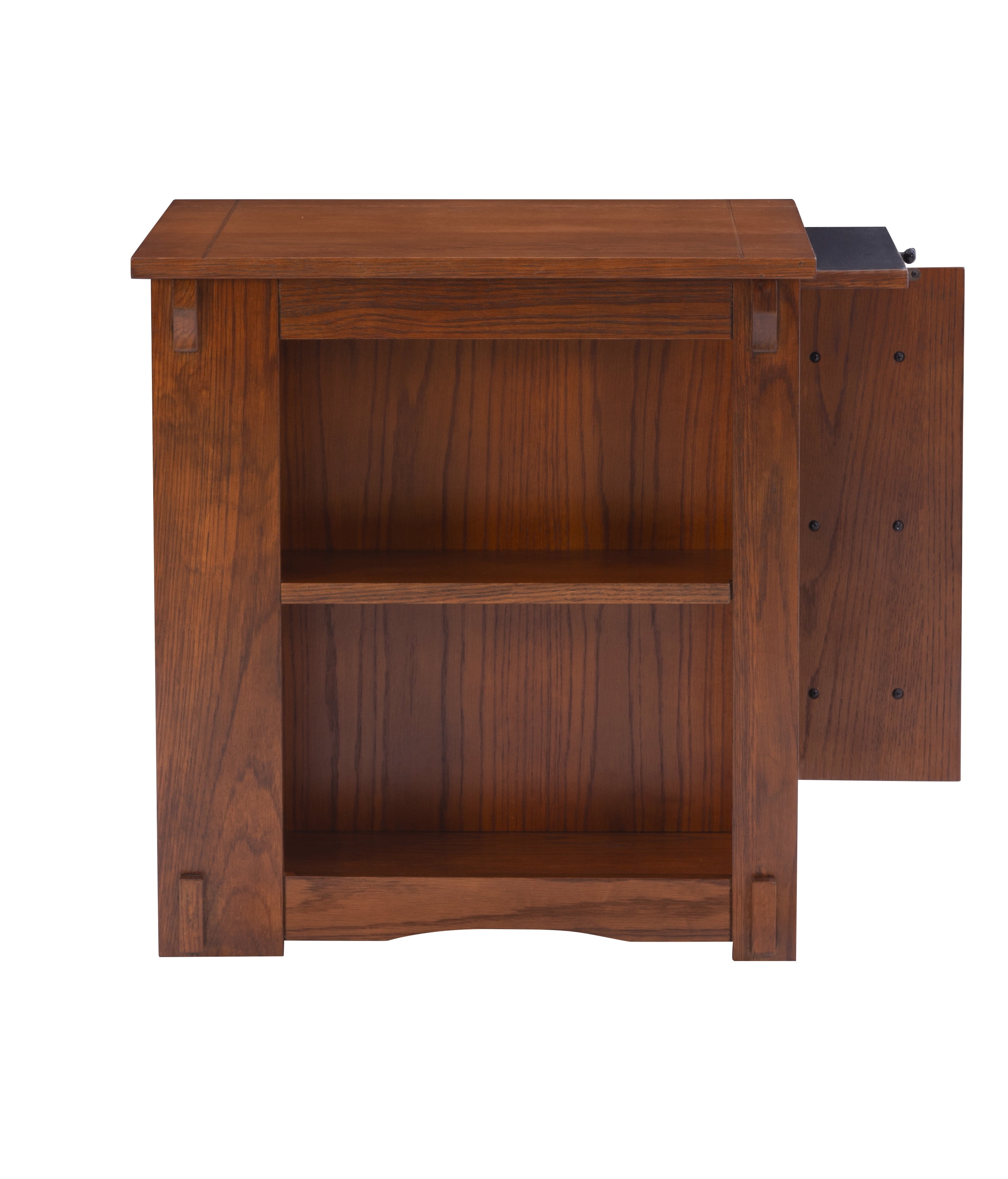 Powell Mission Oak Cabinet Table - Image 3