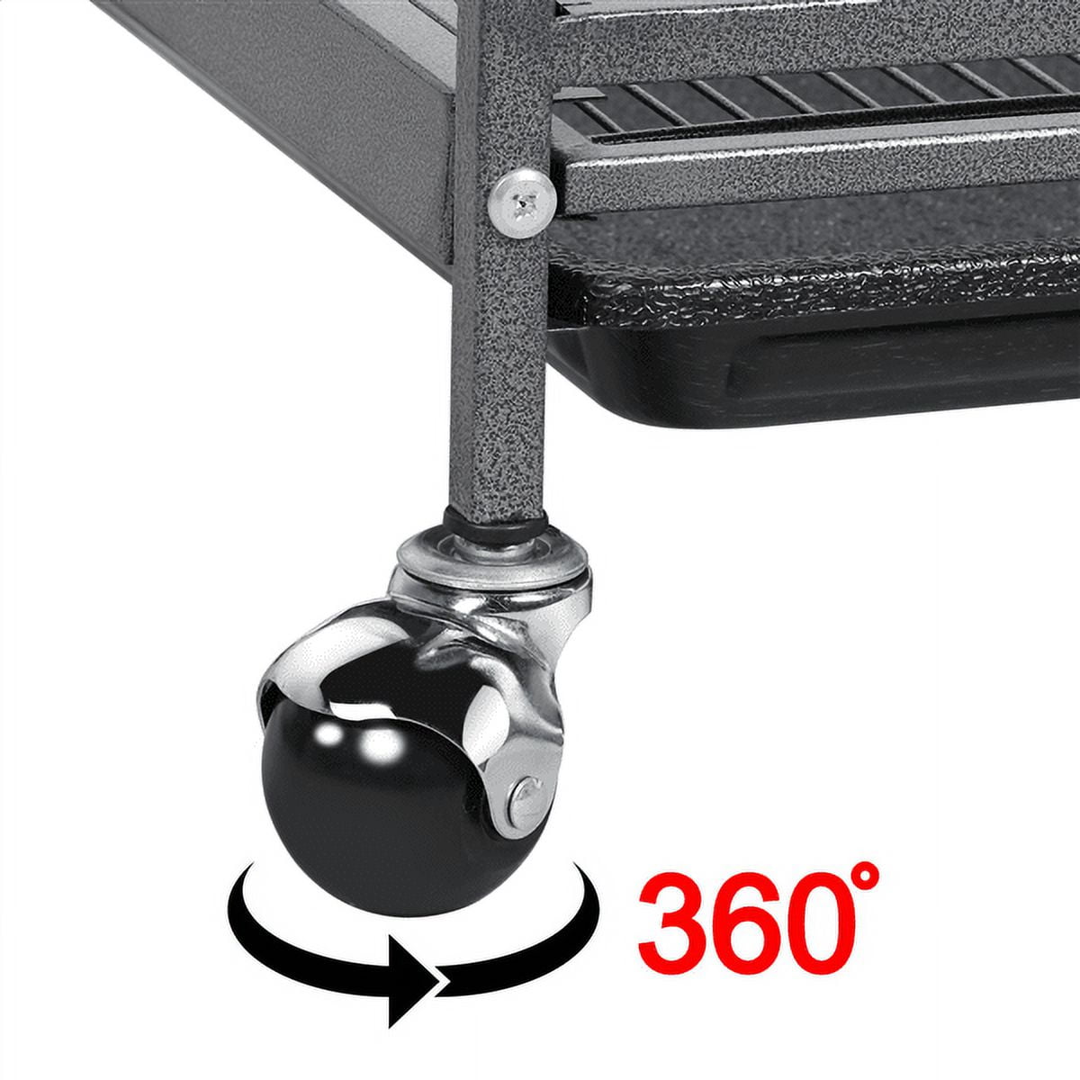 Renwick Metal Ferret and Small Animal Cage, Black, 37'' - Image 4