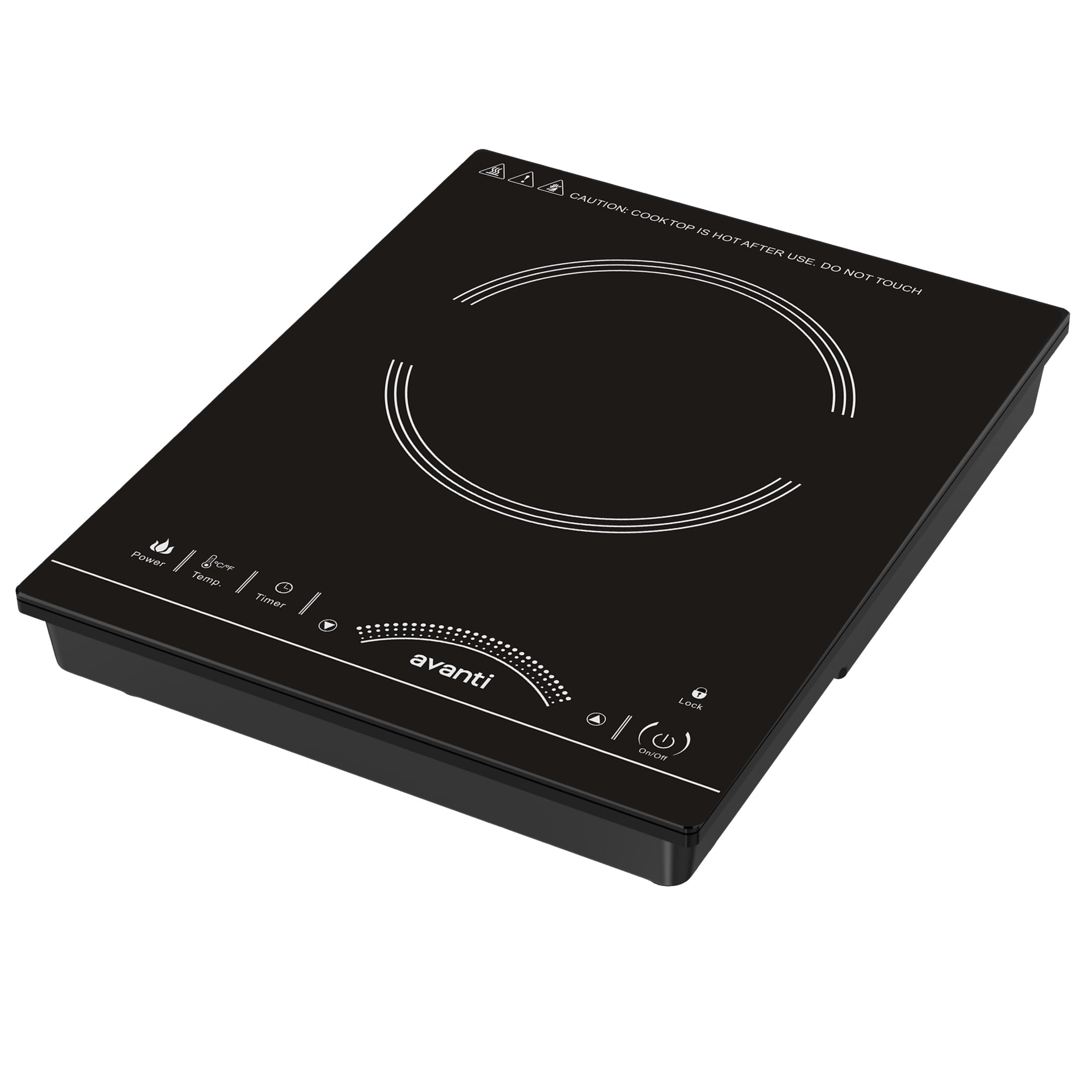 Avanti 1800W Portable Induction Cooktop, in Black (IH1800L1B-IS) - Image 8