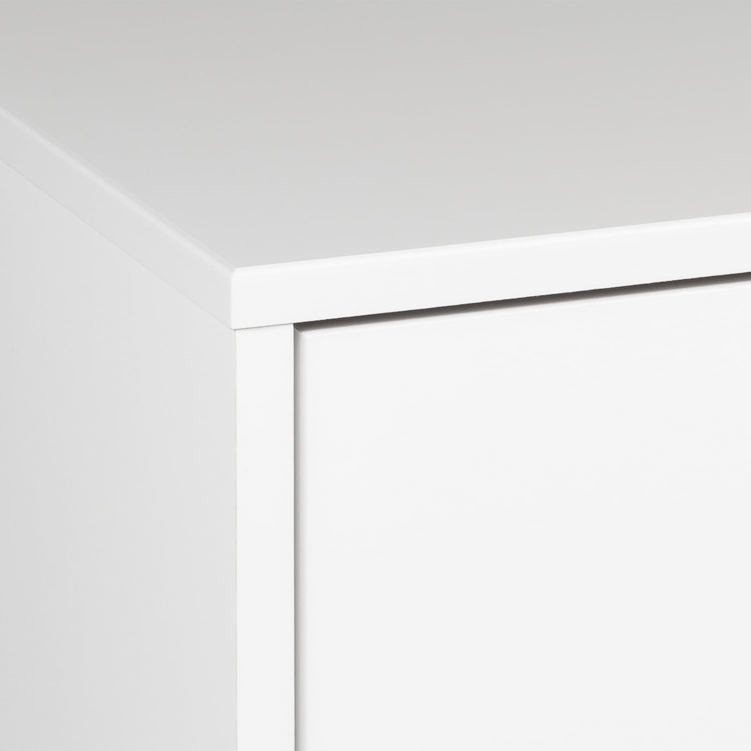 Prepac Floating 4-Drawer Dresser, White - Image 6