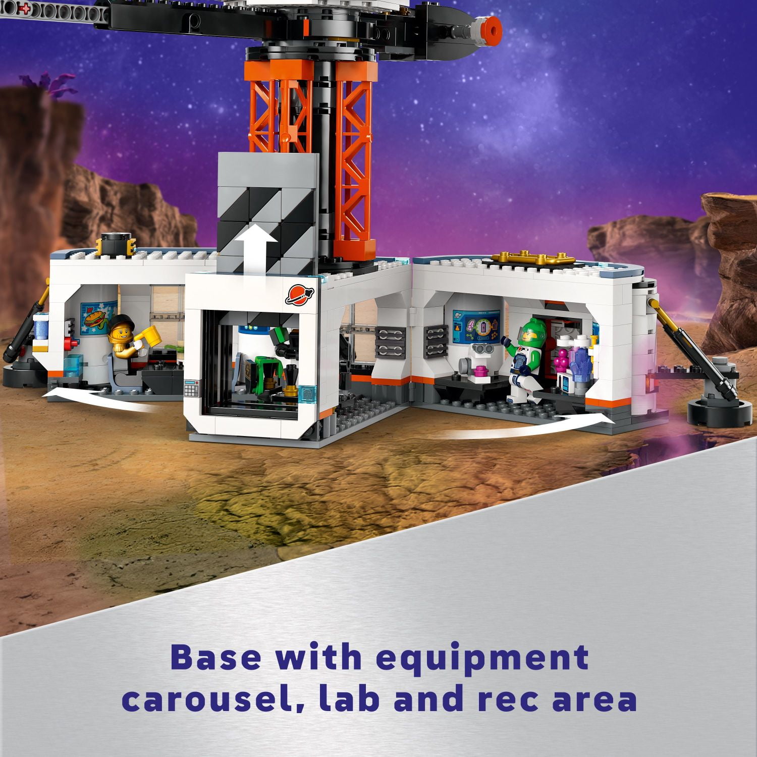 LEGO City Space Base and Rocket Launchpad 60434 - Image 8