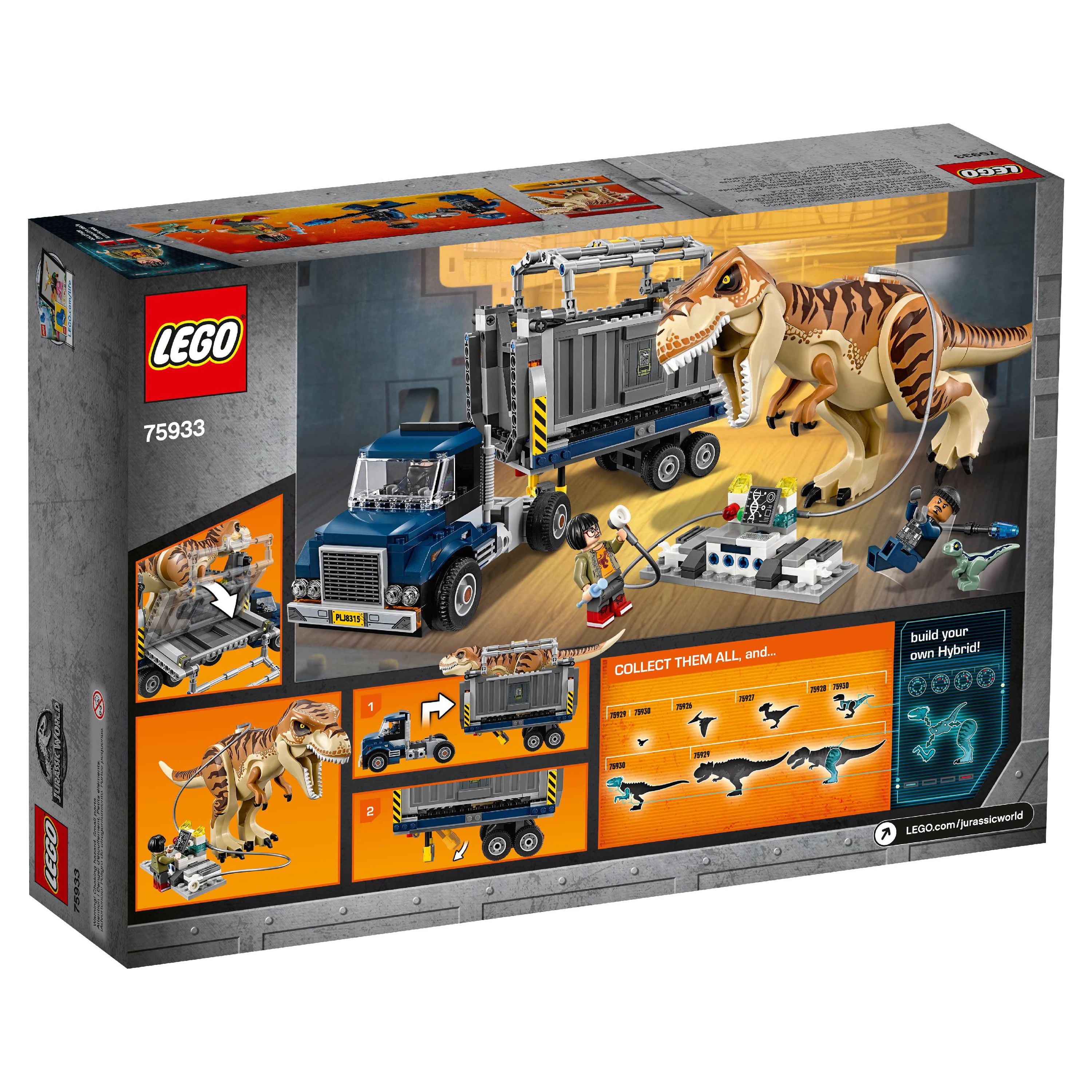 LEGO Jurassic World T. rex Transport 75933 - Image 7