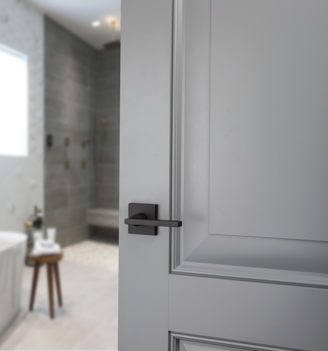 PV.SQU.CSR.150.6L.DS Square / Square Privacy - Satin Nickle - Image 3