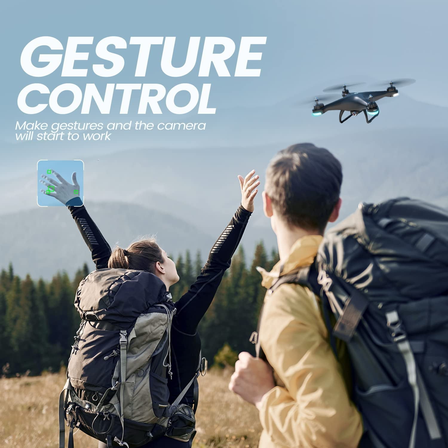 Holy Stone Drone with Camera and Video 1080P 120° Wide-Angle WiFi RC Quadcopter for kids beginners Altitude Hold Headless Mode 3D Flips - Image 7