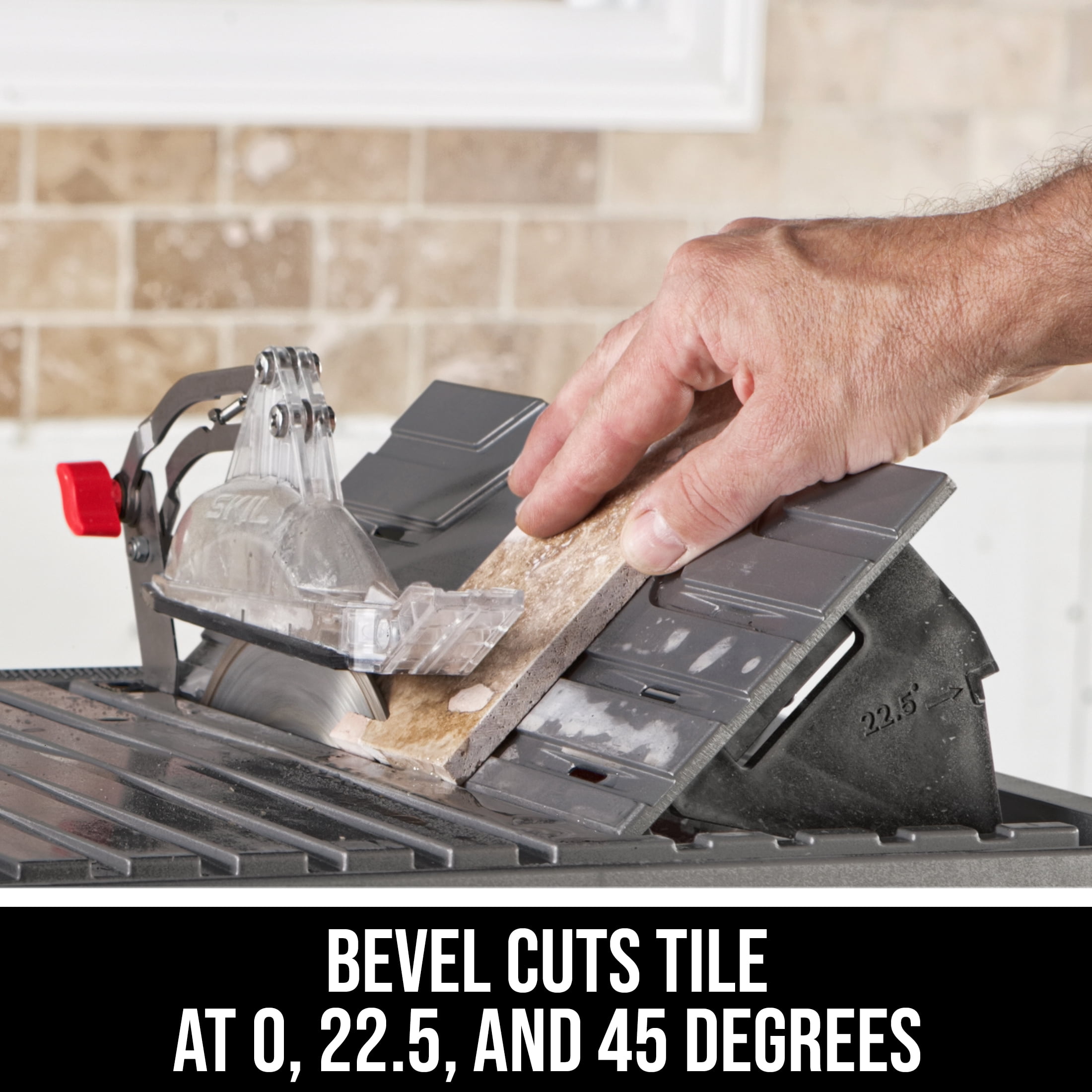 SKIL 3550-02 Corded 7 Inch Wet Tile Saw with Hydro Lock System and Aluminum Table Top - Image 4