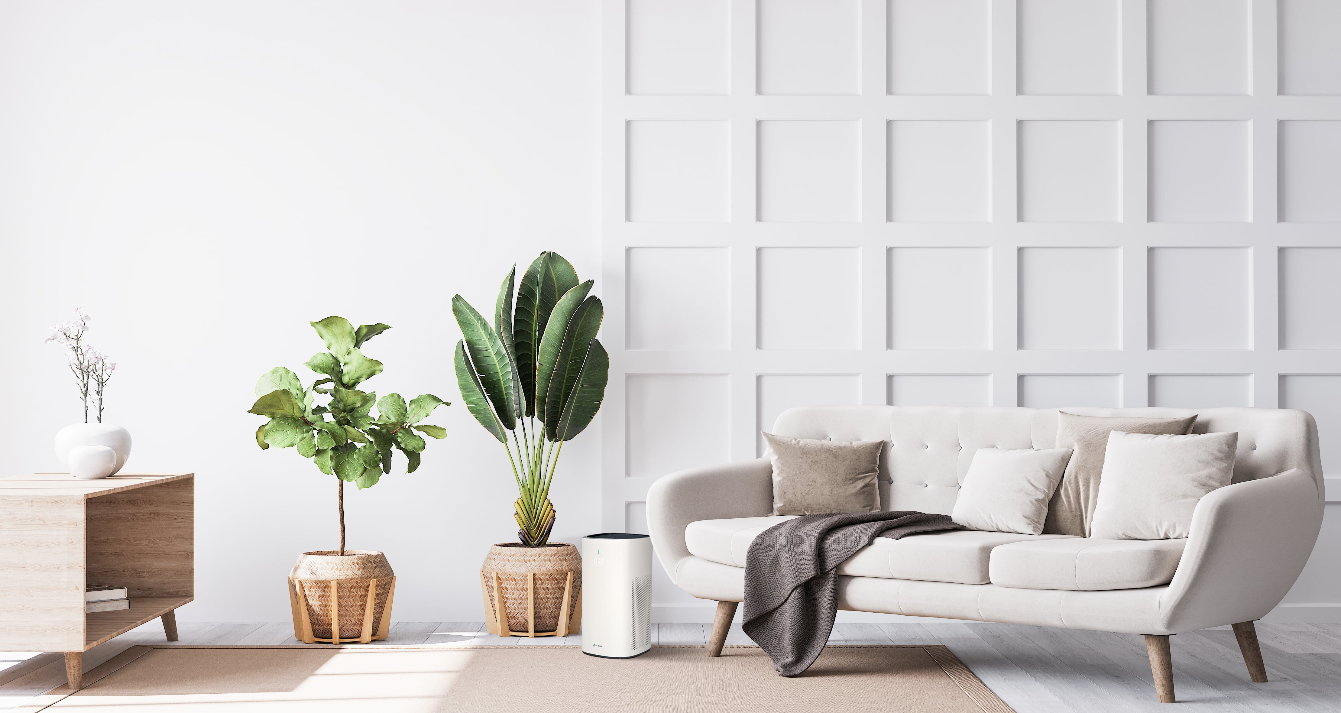 GermGuardian Air Purifier with HEPA Filter, AQM, Odors, Smoke, Mold, 1440 Sq. ft., AP5800W - Image 4