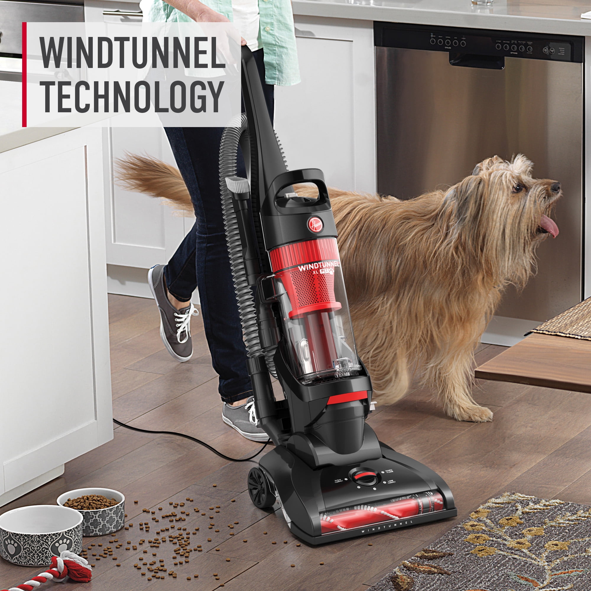 Hoover Wind Tunnel XL Pet Bagless Upright Vacuum, UH71107, New - Image 2