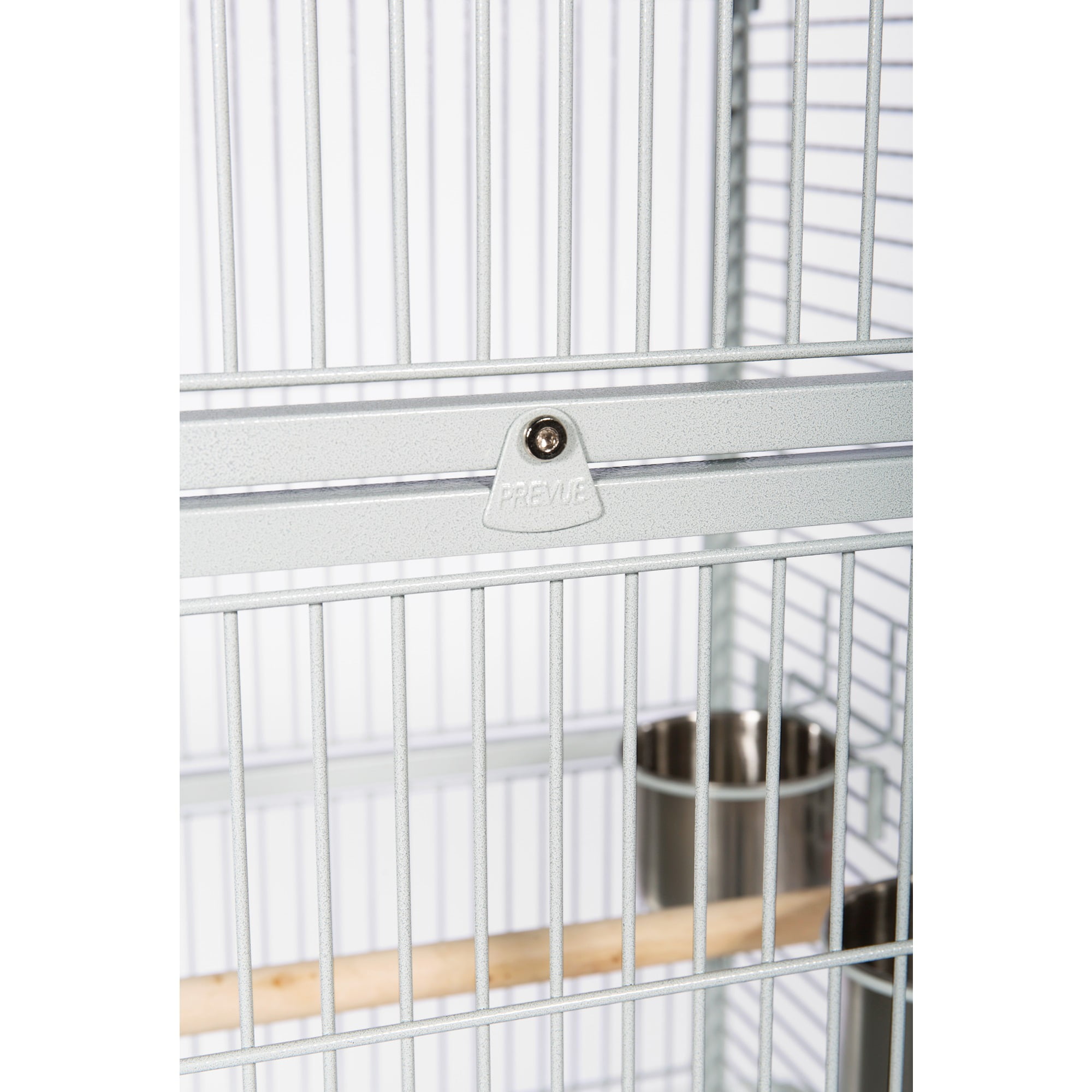 Prevue Pet Products Select Wrought Iron Parrot Bird Cage 24x20x60", Pewter - Image 21