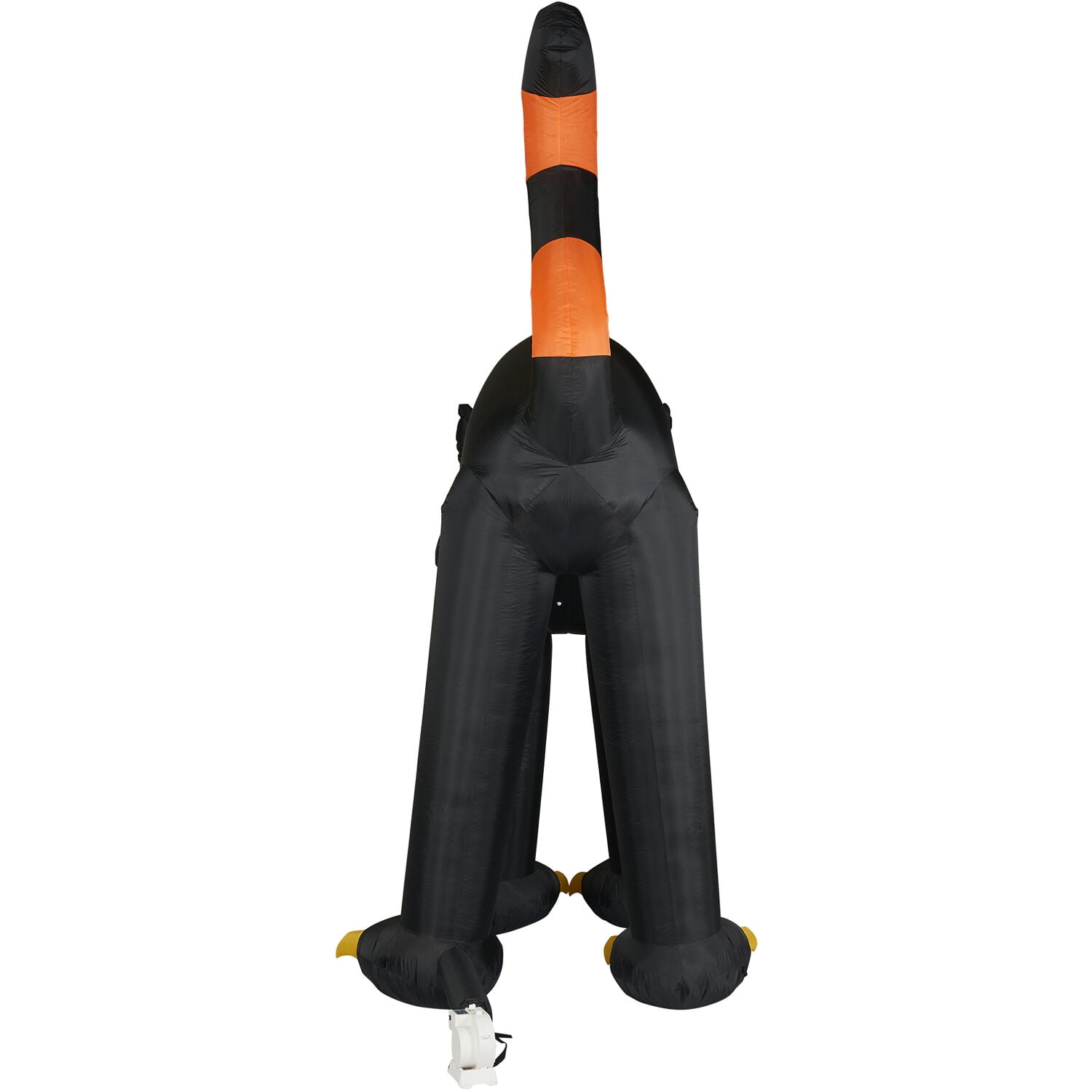 Haunted Hill Farm 10 ft Black Cat Halloween Blow up Inflatable, Multicolor, HIBCAT101-L - Image 2