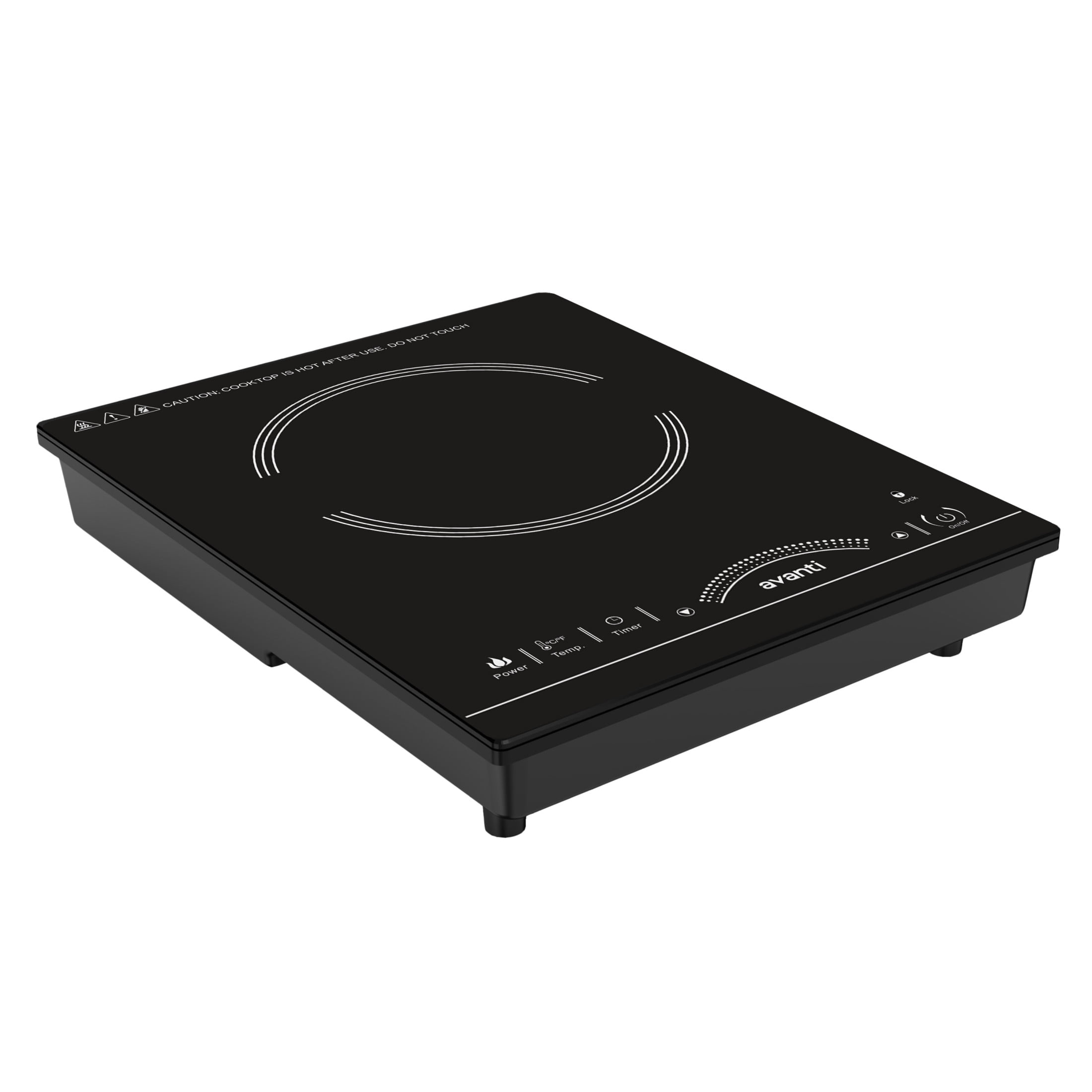 Avanti 1800W Portable Induction Cooktop, in Black (IH1800L1B-IS) - Image 10