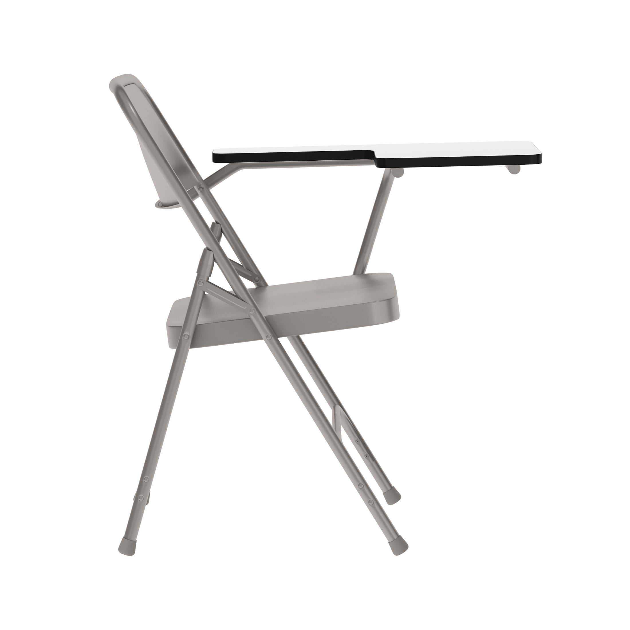 Flash Furniture Ralph Premium Steel Folding Chair with Left Handed Tablet Arm - Image 6