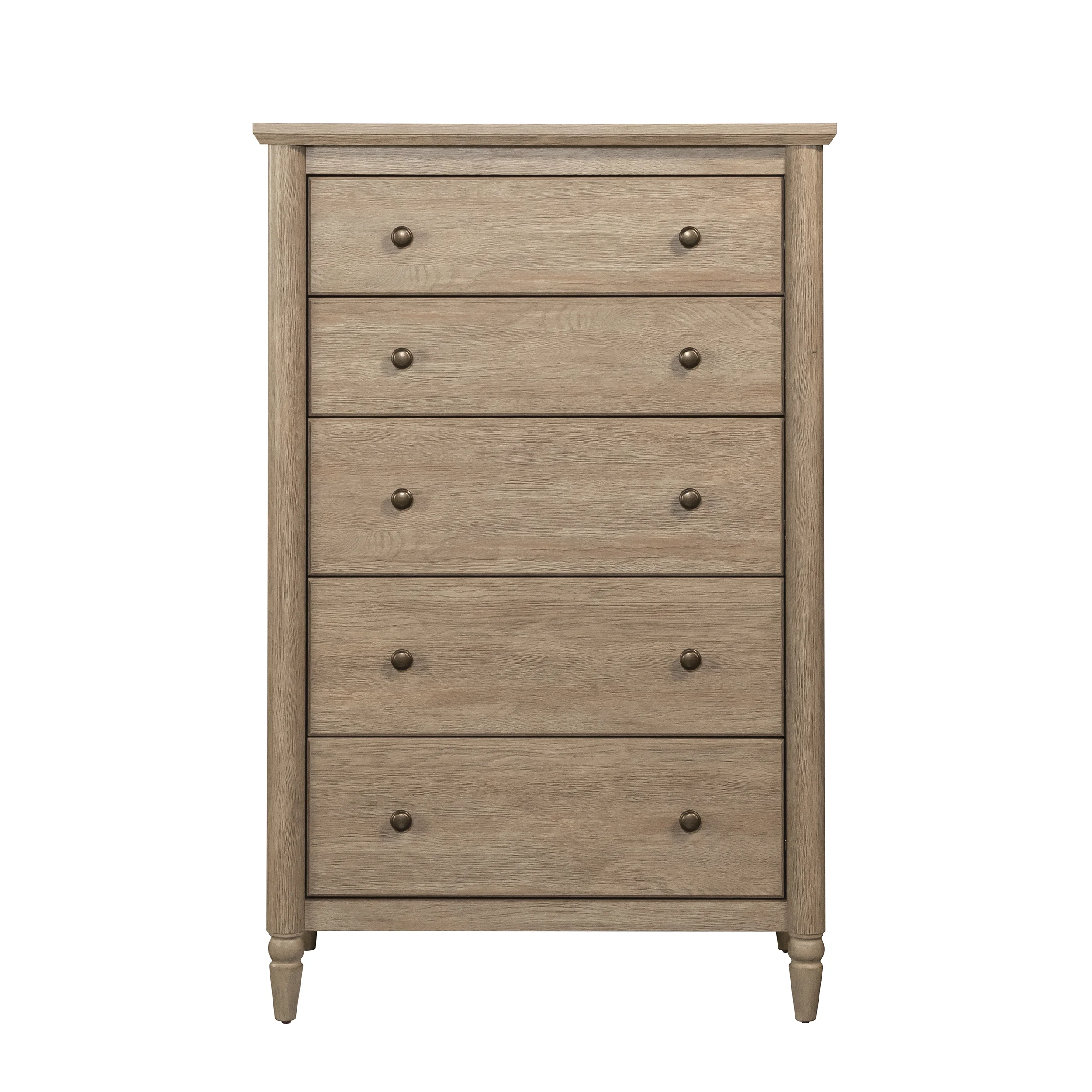 My Texas House Monroe 5-Drawer Dresser, Brushed Oak Finish - Image 11