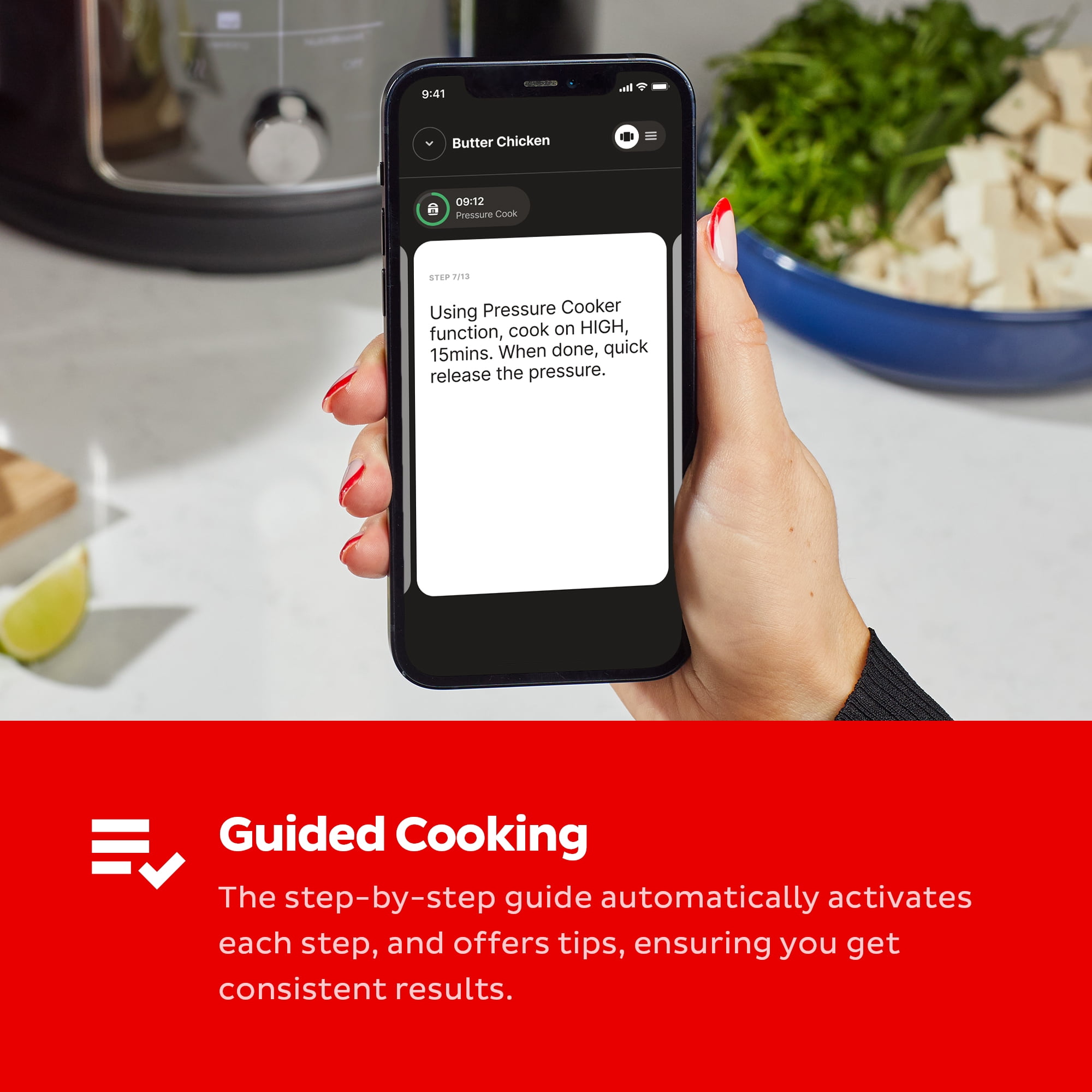 Instant Pot 6QT Pro Plus 10-in-1 Multi-CookerPressure Cooker, Slow Cooker, Rice Cooker, Steamer, Sauté Pan, Yogurt Maker, Warmer, Canning Pot, Sous Vide, Includes App with Over 800 Recipes, 6 Quart - Image 5