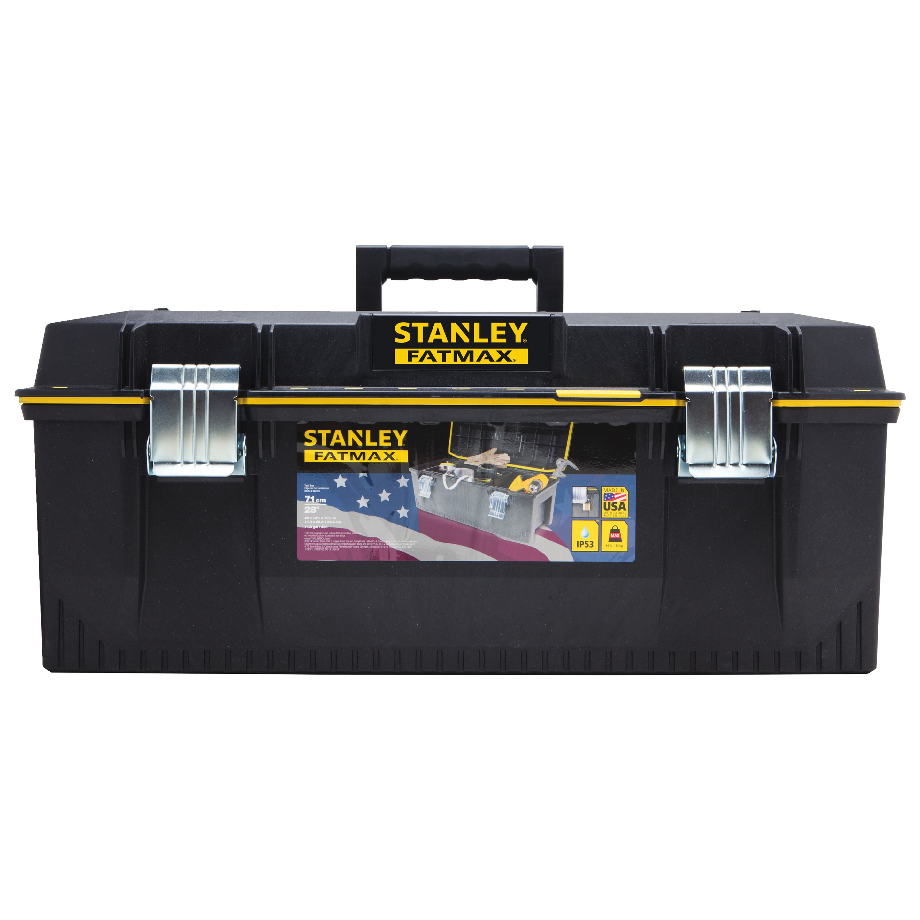 Stanley Storage 028001L 28" Structural Foam Water Resistant Toolbox - Image 2