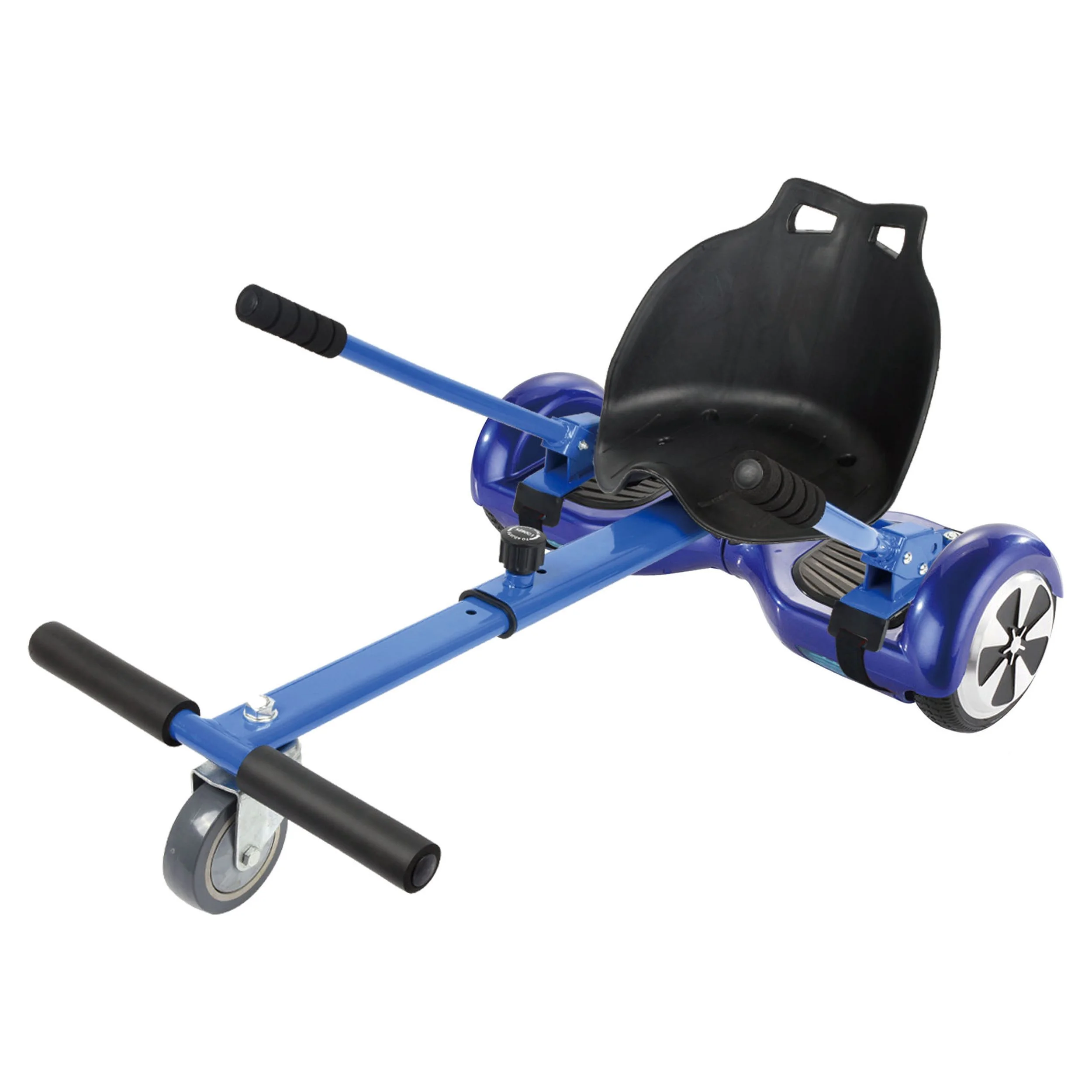 HoverTech All In One Hover Cart Attachment For Hover board - Transform your Hover board into a Go Kart with Hovercart – Blue - Image 7