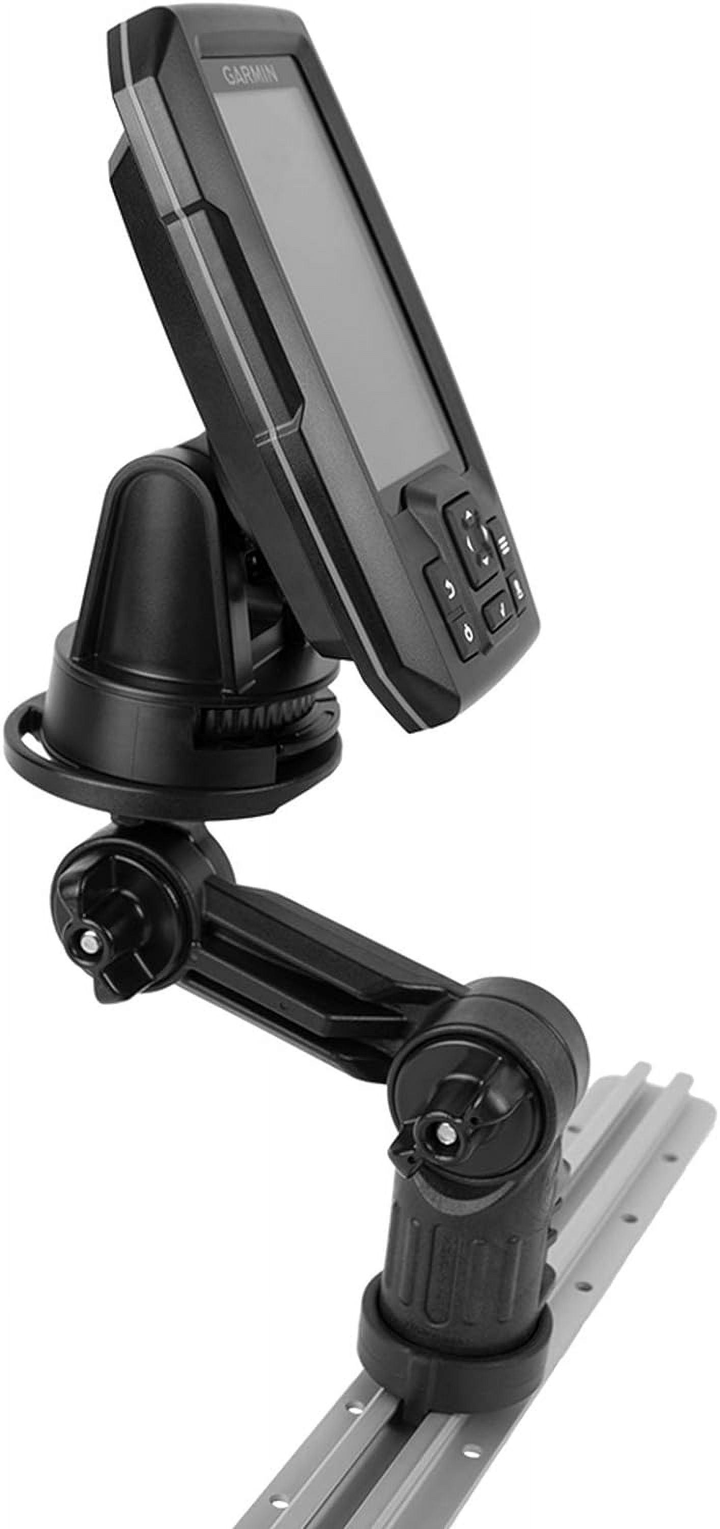 YakAttack Round Base Fish Finder Mount, Black - FFP-1005 - Image 2