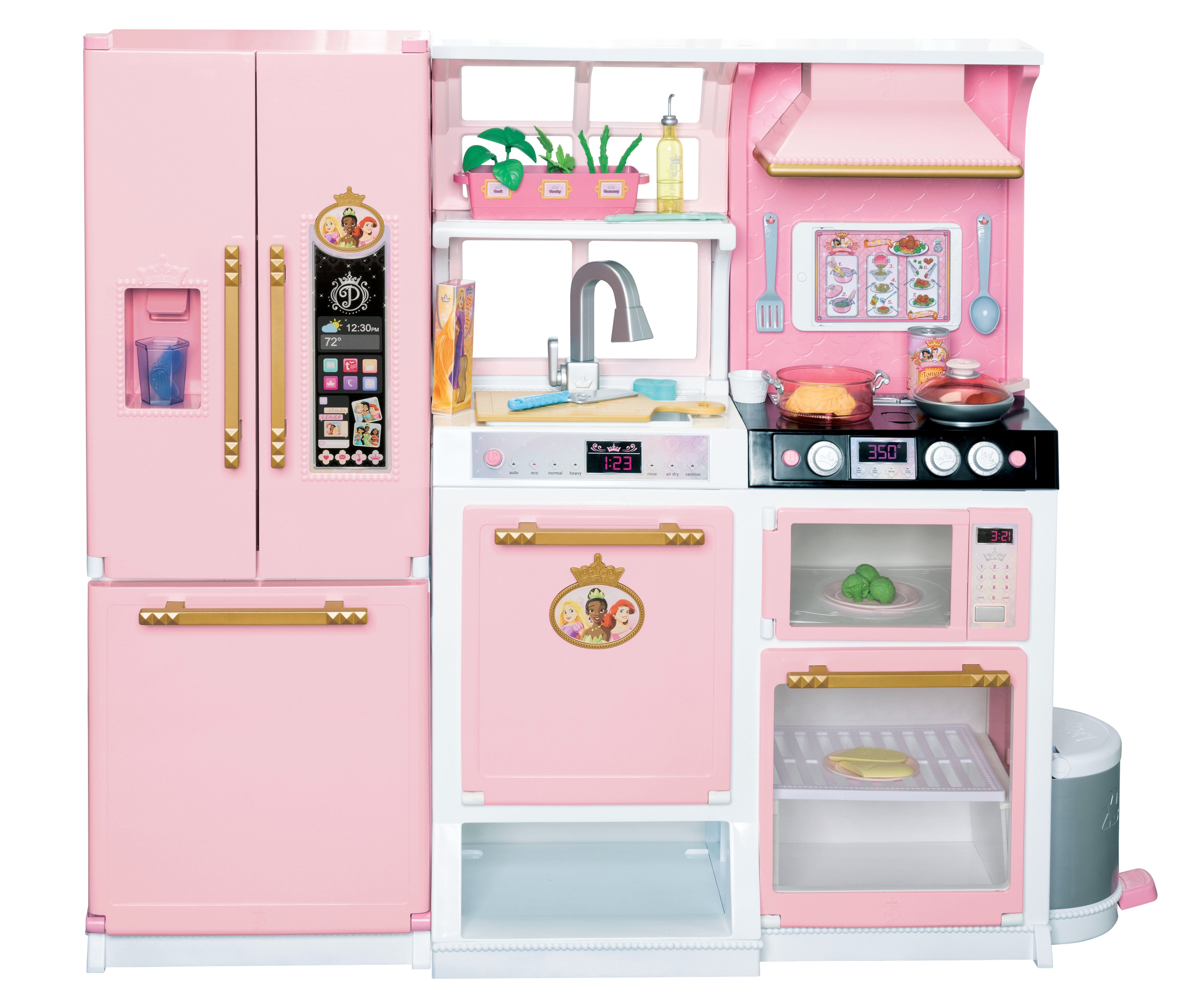 Disney Princess Style Collection Fresh Prep Gourmet Kitchen Child 3 to 6 Years, Pink - Image 10