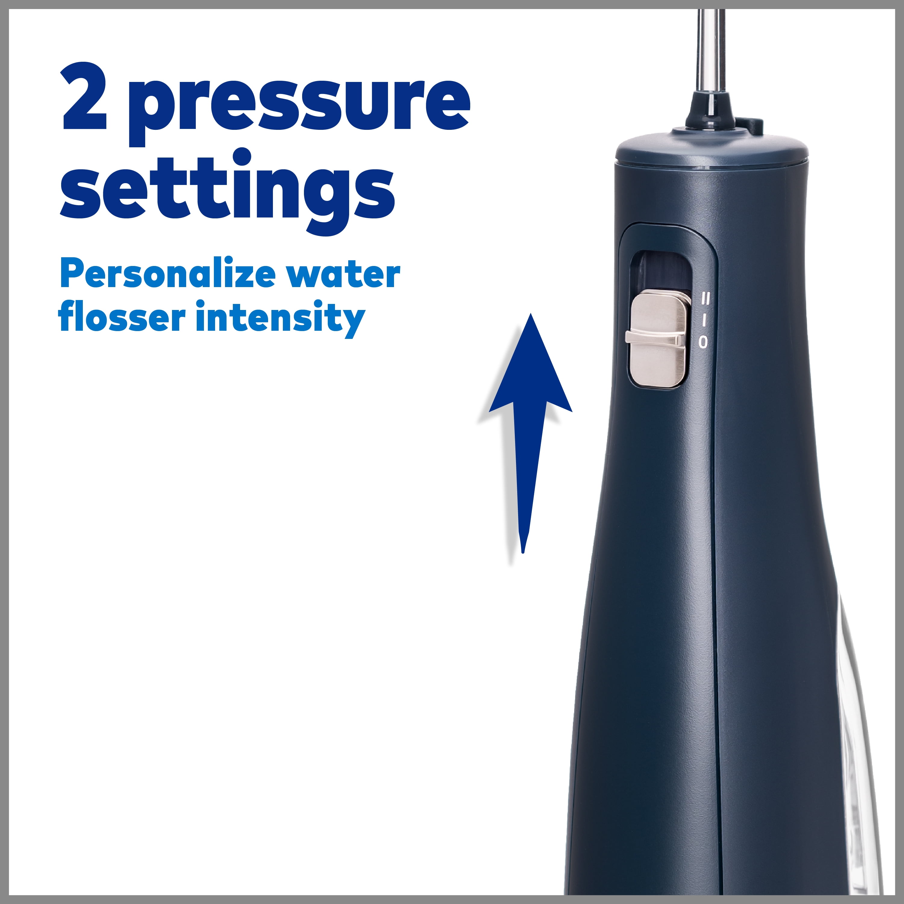 Waterpik Cordless Revive Portable Water Flosser Oral Irrigator, Midnight Blue WF-03 - Image 9