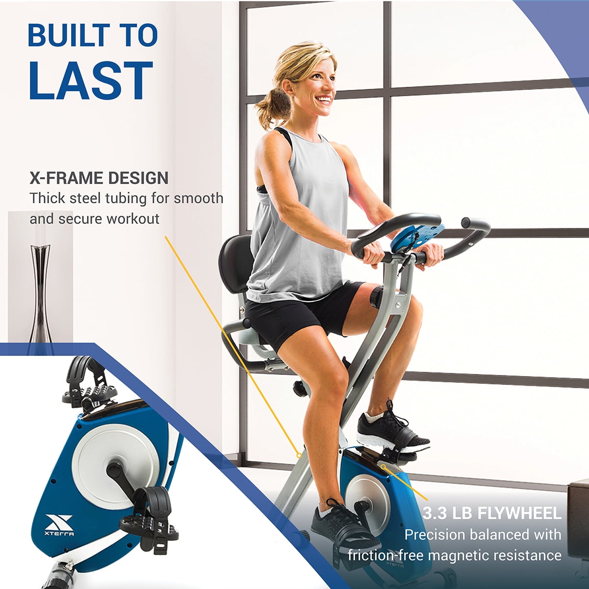 XTERRA Fitness FB350 Folding Bike - Image 2