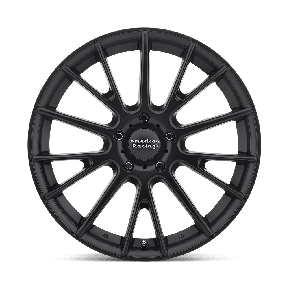 American Racing Aluminum Rim AR904 17X7in Satin Black Finish, AR90477012740 - Image 2
