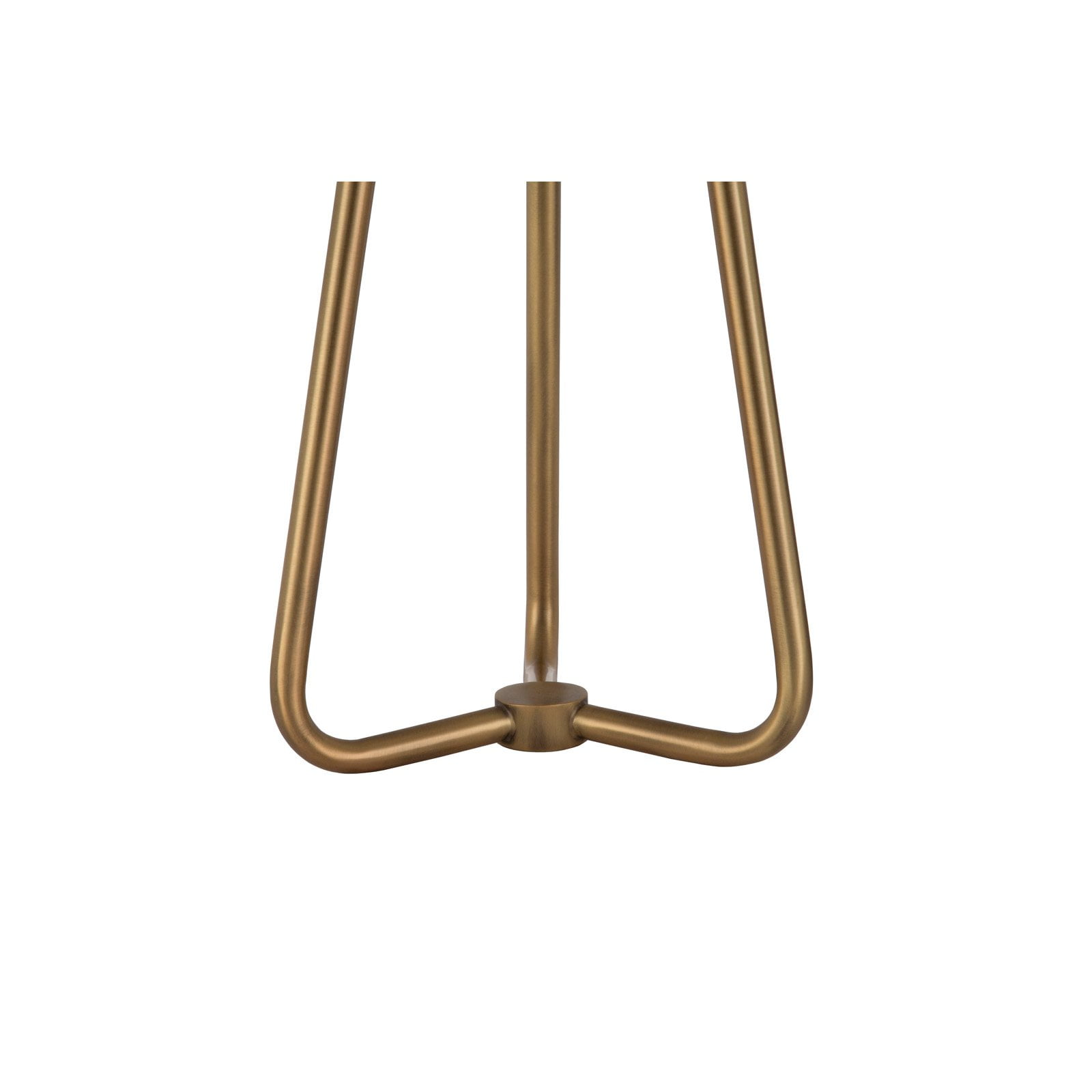 Evelyn&Zoe 25" Mid-Century Modern Metal Table Lamp with White Drum Linen Shade - Image 8