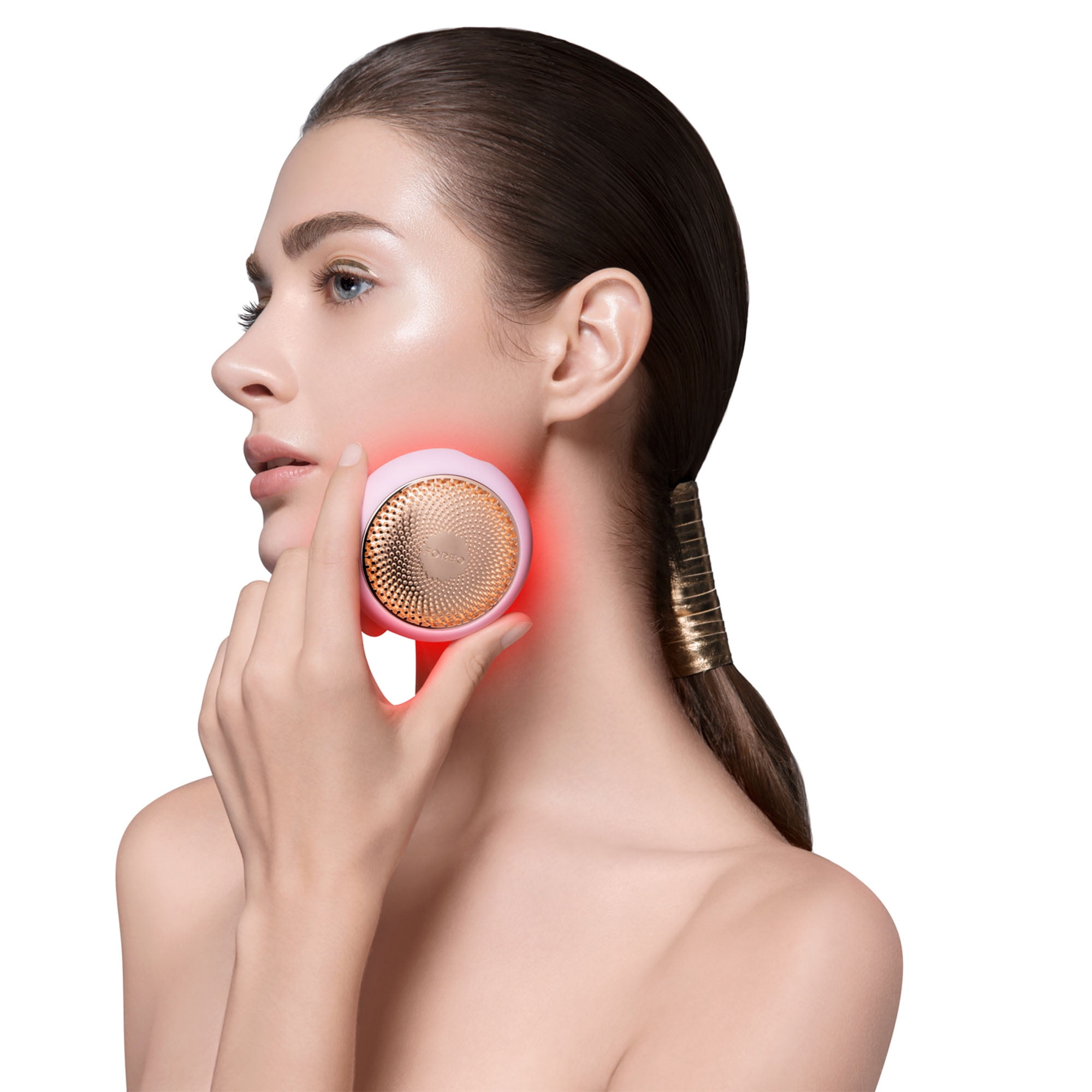 FOREO UFO 2 Supercharged 2-minute Full Facial Skincare Device for all skin types - Pearl Pink - Image 7