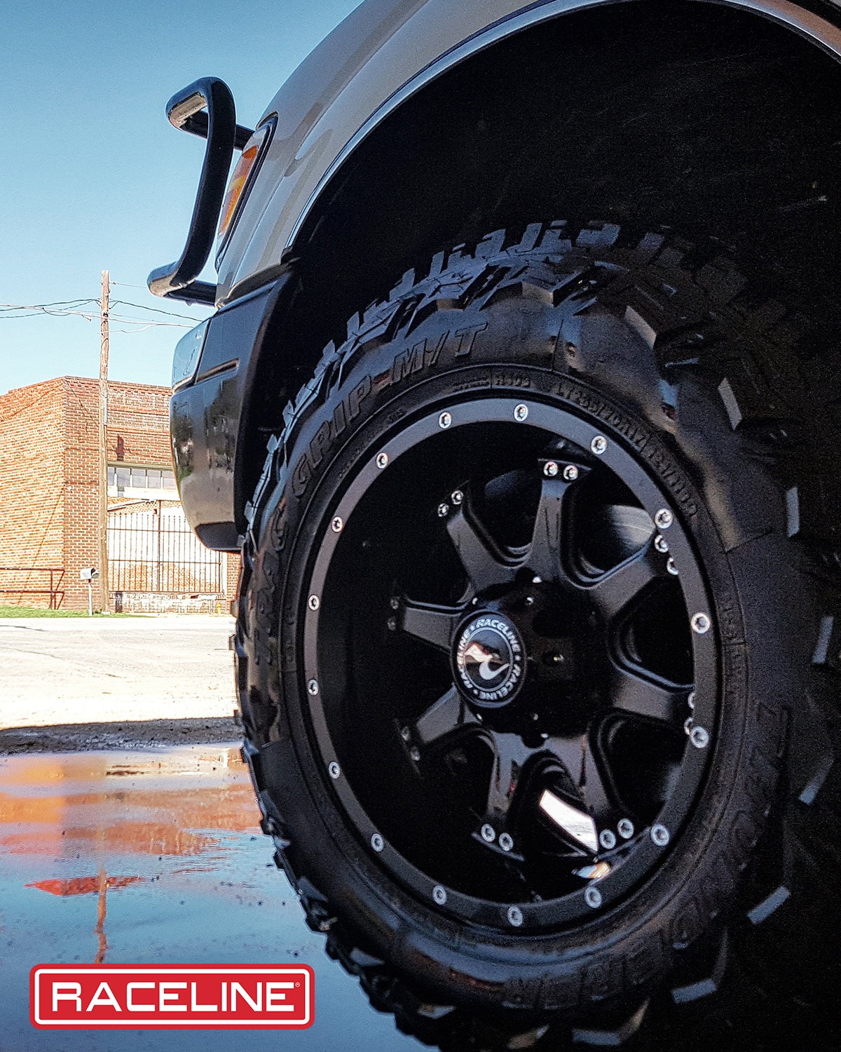 Raceline 991B-ASSAULT 17" Cast Aluminum Wheel, ASSAULT BLACK 17X9 6X5.5 +25mm (6"B/S) Fits select: 2015-2018 CHEVROLET SILVERADO K1500 LT, 2014 CHEVROLET SILVERADO K1500 - Image 3