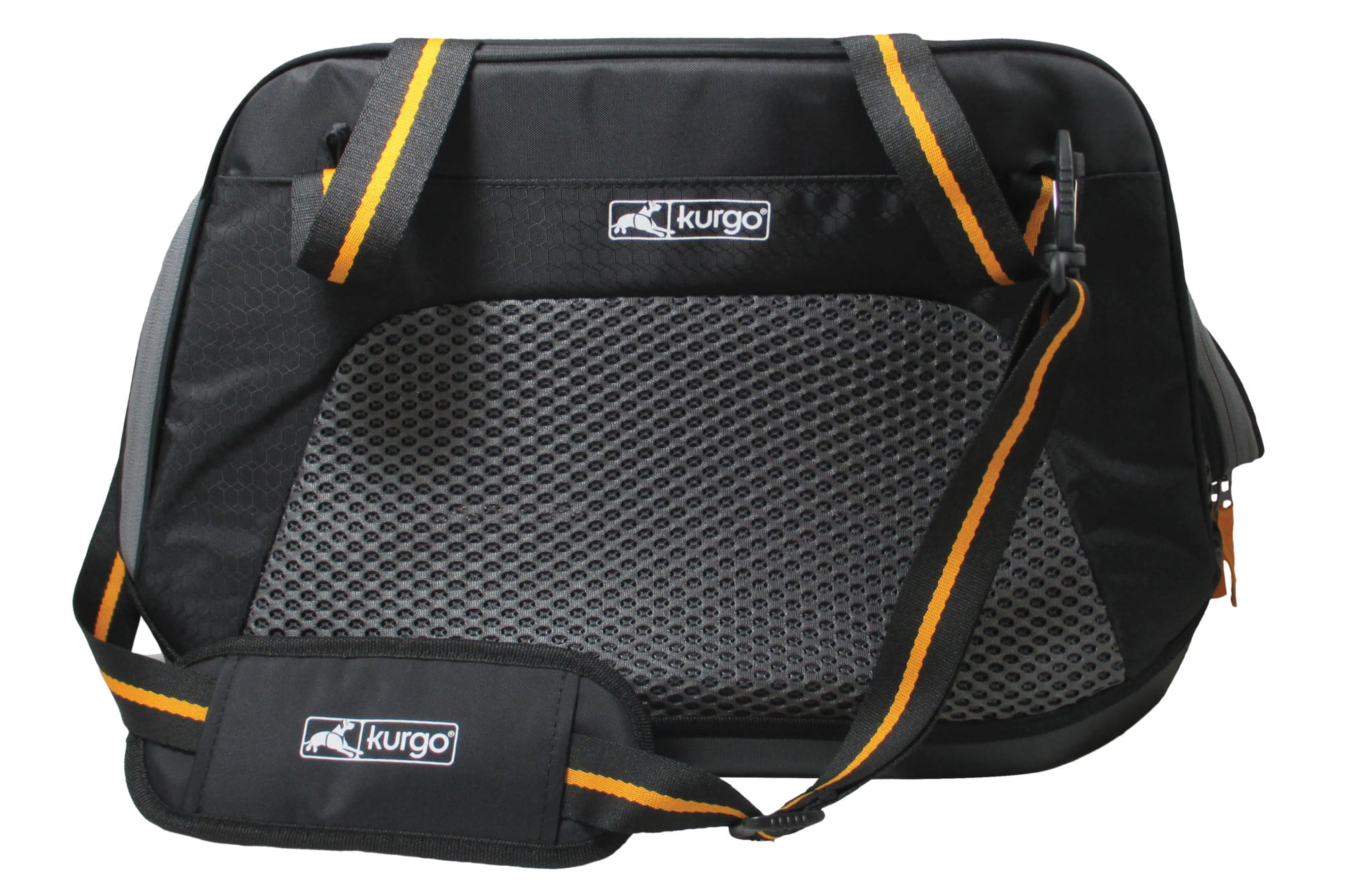 Kurgo Dog Explorer Travel Carrier, Water-Resistant, For Cats & Small Dogs Up to 20 Lbs, Black - Image 3