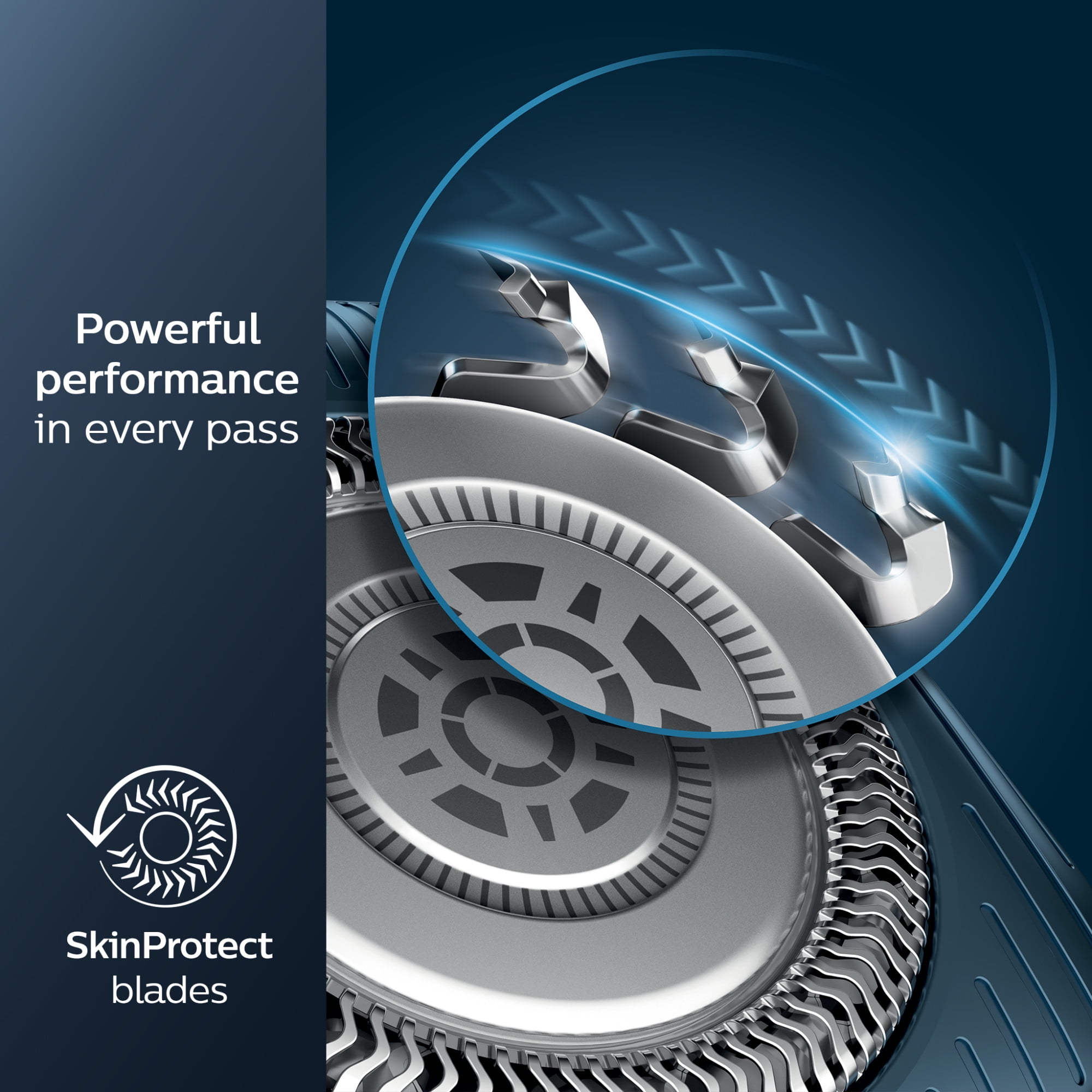 Philips Norelco Shaver 7100, Rechargeable Wet & Dry Electric Shaver with Senseiq Technology and Pop-Up Trimmer S7788/82 - Image 2