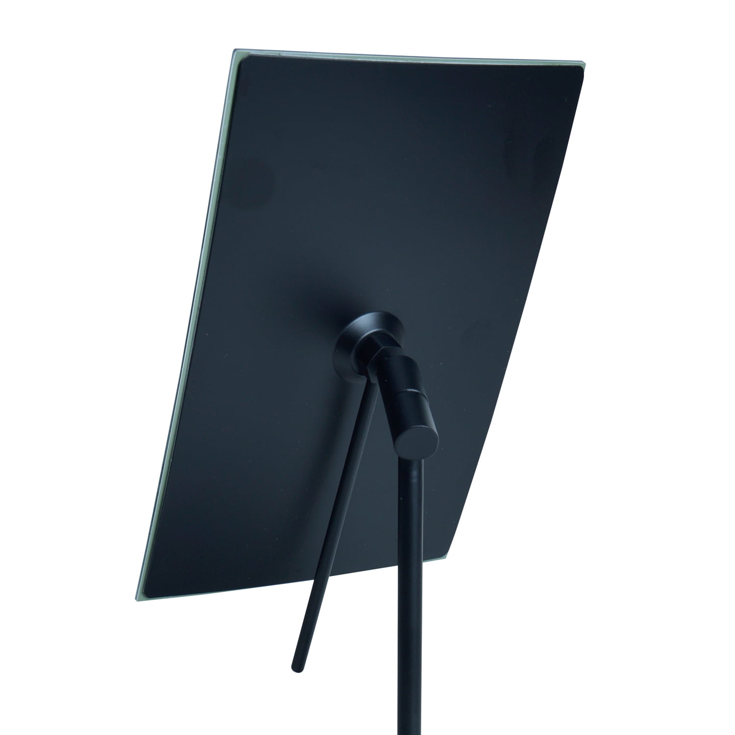 Jerdon Rectangular Tabletop Vanity Mirror - Makeup Mirror with 3X Magnification - Matte Black Finish - 5" by 8" - Model JP358BK - Image 4