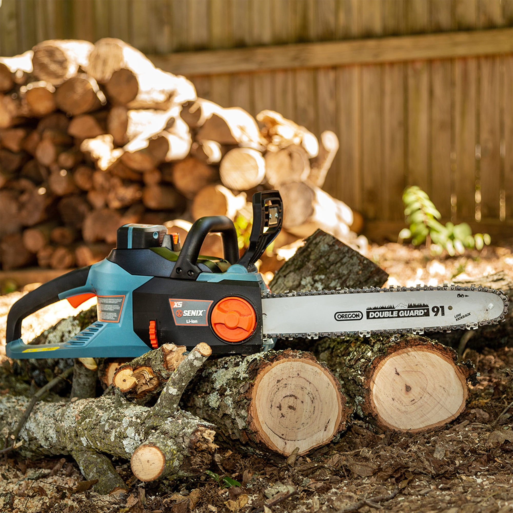 SENIX 58V Cordless Brushless Chainsaw, 14-inch Oregon Bar and Chain ,Tool Only, CSX5-M-0 - Image 7