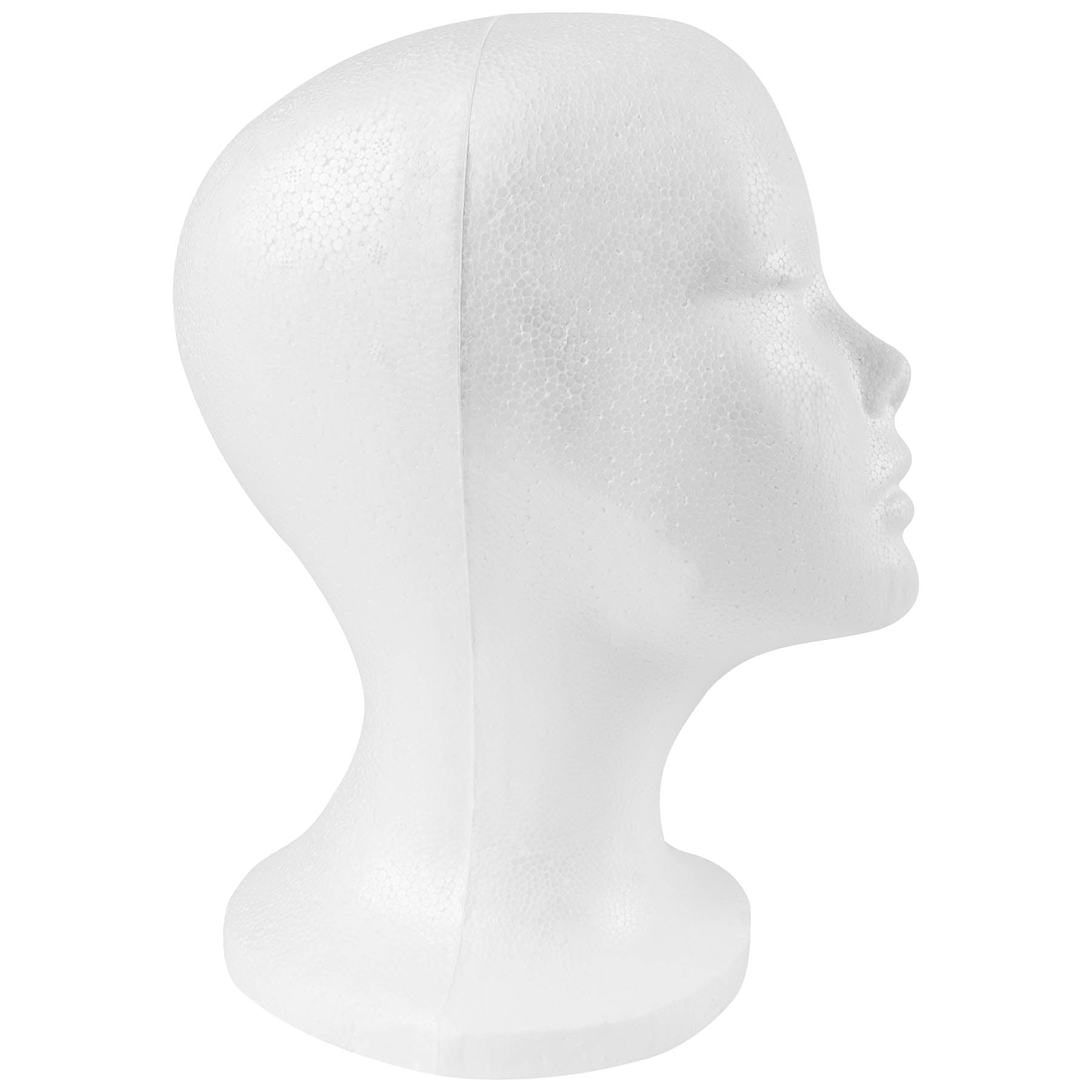 SHANY Styrofoam Model Heads/Hat Wig Foam Mannequin/One Dozen Jumbo Pack - Image 5