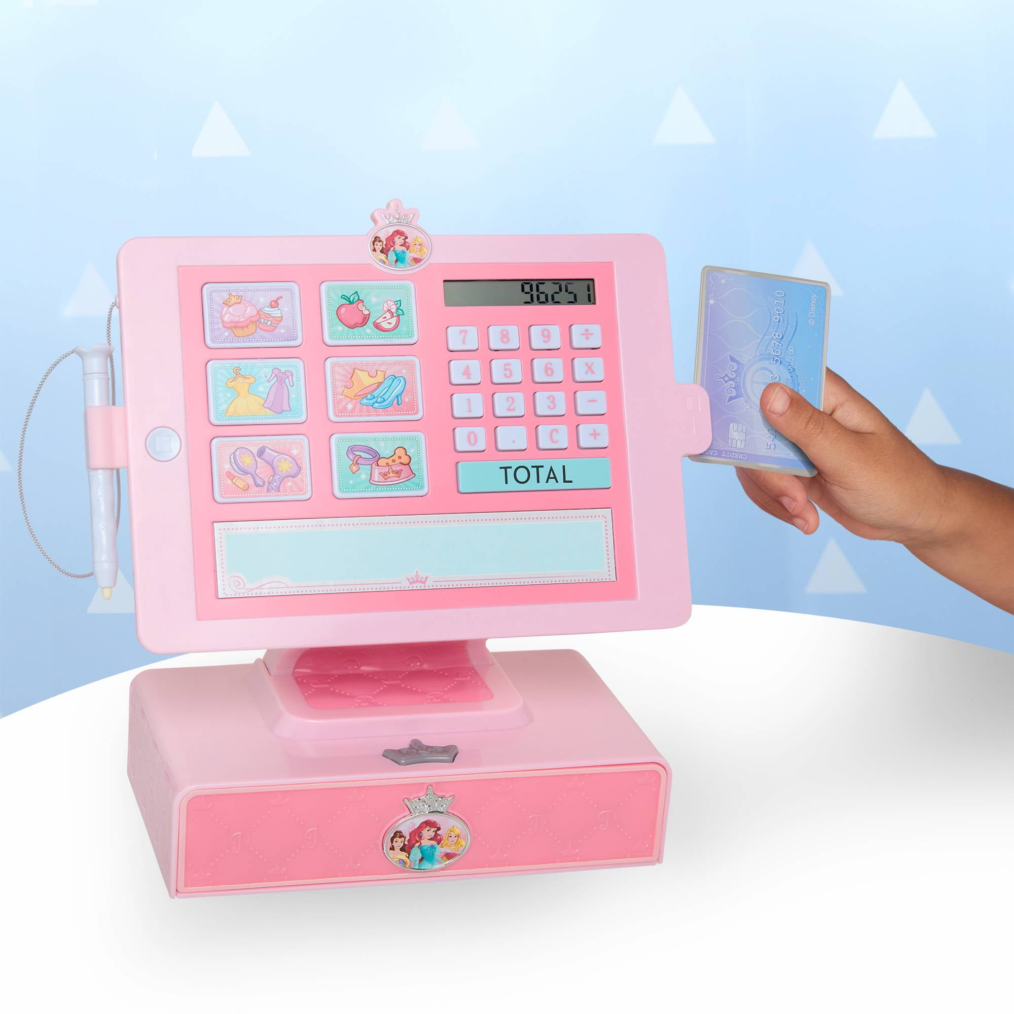 Disney Princess Style Collection Shop and Play Cash Register Includes Sounds and Phrases & 14 Pieces - Image 8