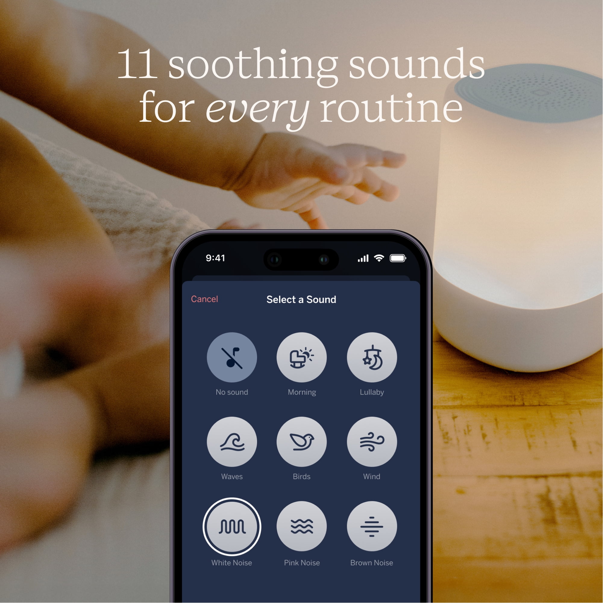 Nanit Sound Machine and Night Light - Image 5