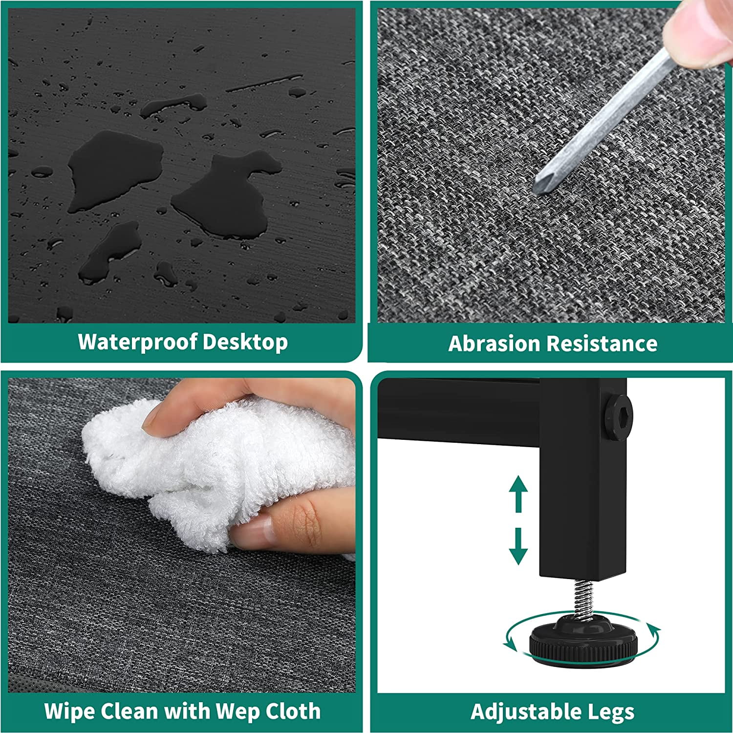 DEXTRUS 11-Drawer Fabric Dresser with Wooden Top & Steel Frame for Adults, Organizer for Bedroom - Image 4