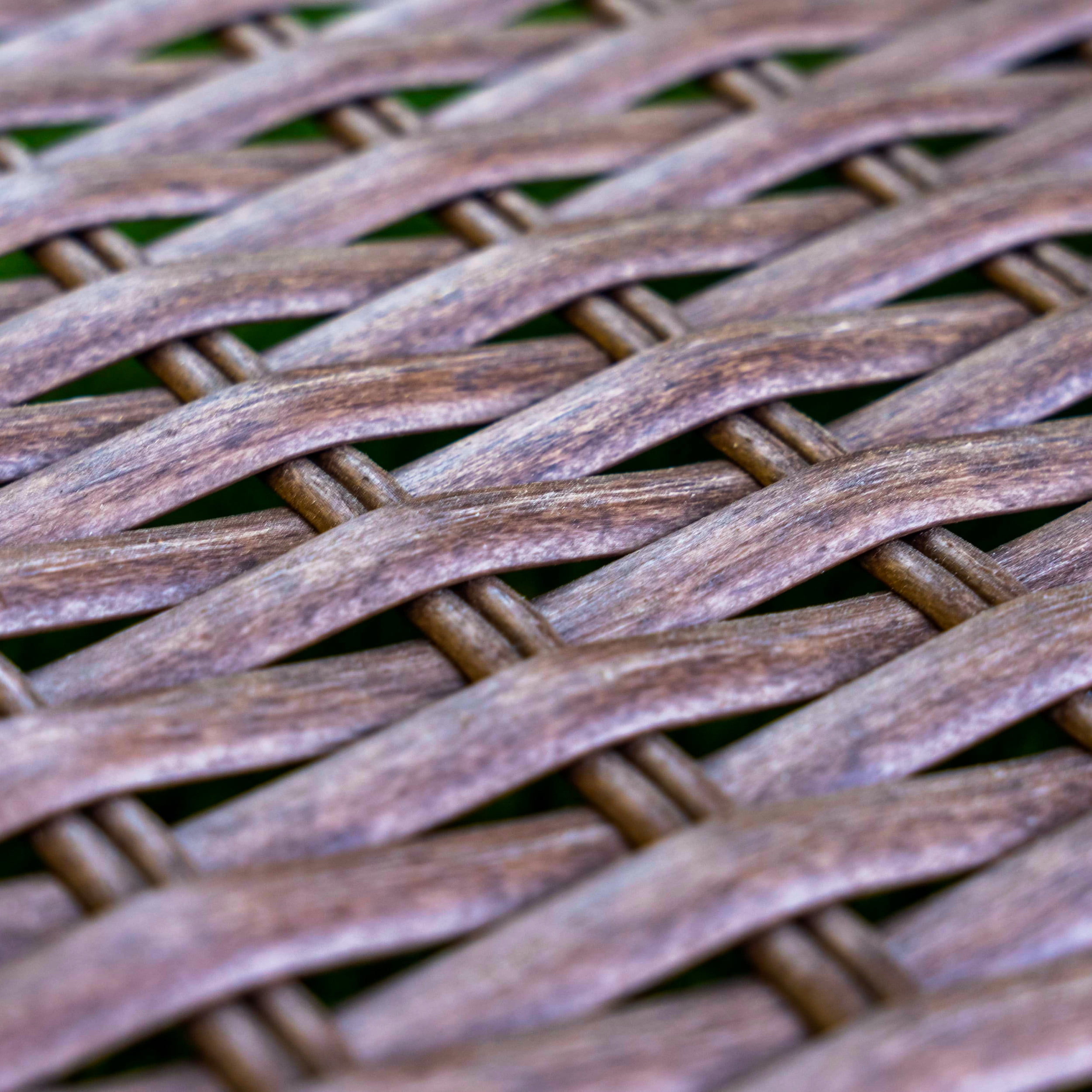 Permasteel 80-Qt Oak Wood Style Patio Cooler with Wicker Bottom - Image 5