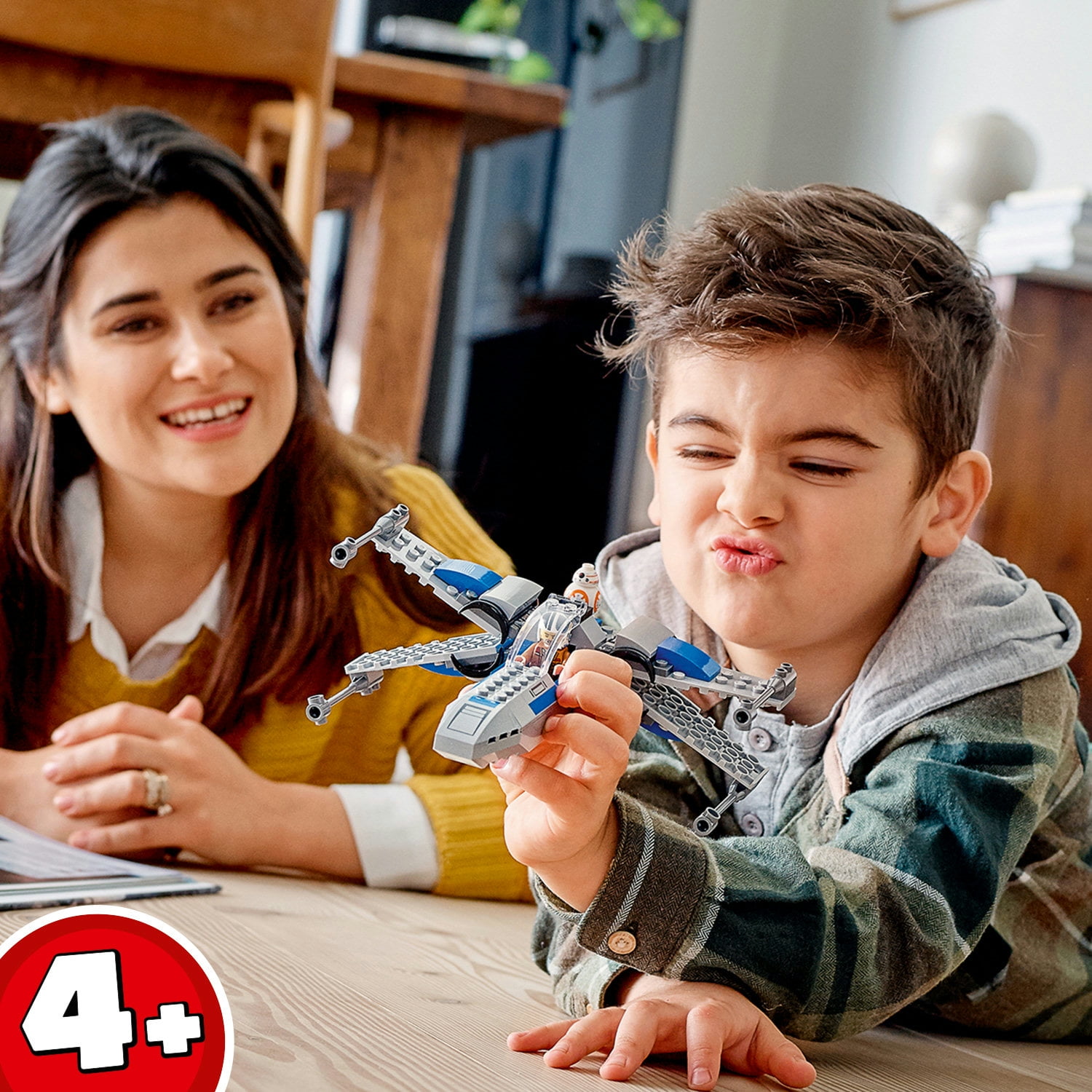 LEGO Star Wars Resistance X-Wing 75297 Poe Dameron Starfighter Building Toy (60 Pieces) - Image 9