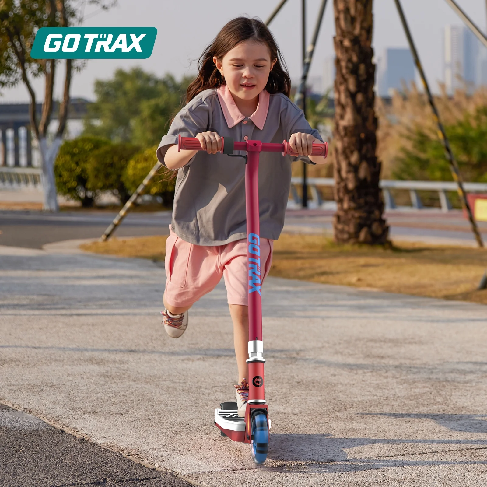 GOTRAX Scout Light Up Kids’ Electric Scooter for Ages 4-7 - Image 3