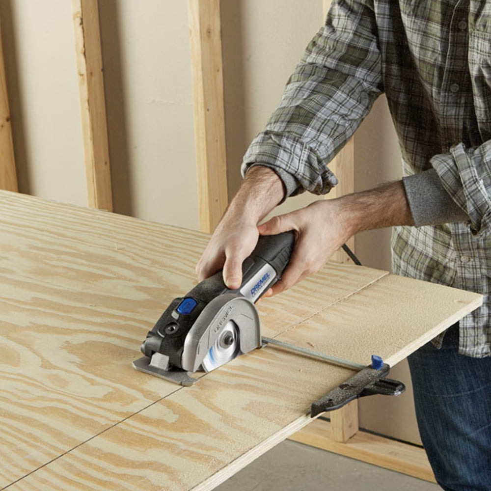 Dremel US40-04 7.5 Amps 4 in. Ultra-Saw Corded Brushless Compact Circular Saw Tool Kit - Image 8