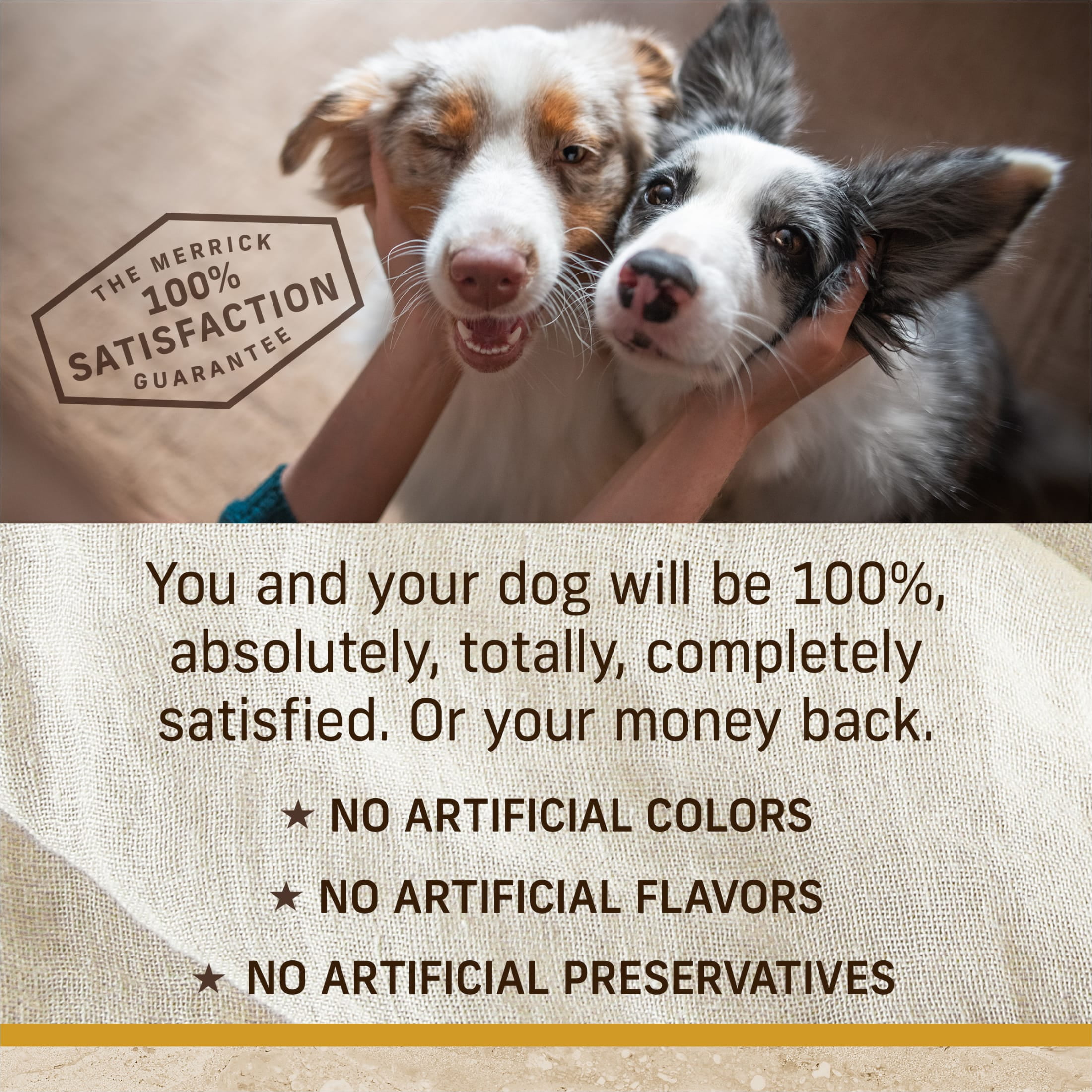 Merrick Healthy Grains Premium Adult Dry Dog Food, Wholesome And Natural Kibble, Healthy Weight Recipe, 25.0 lb. Bag - Image 8