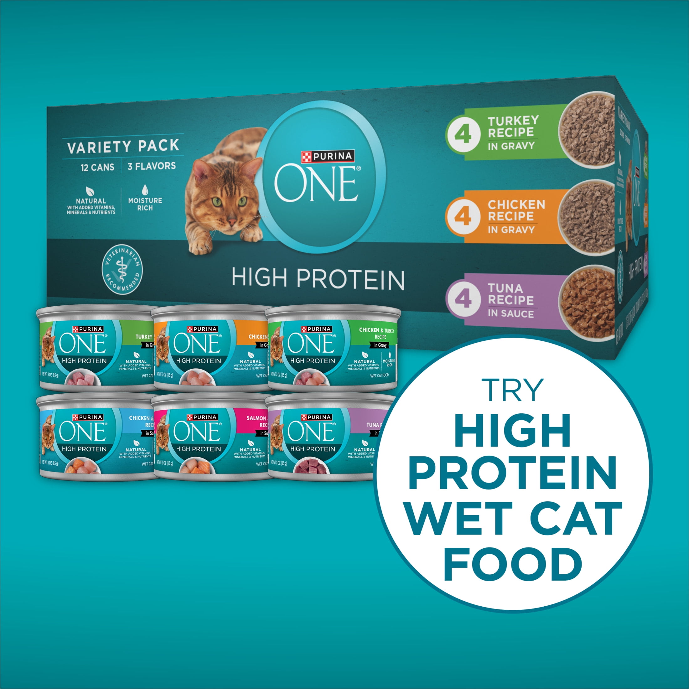 (2 pack) Purina ONE Plus Natural High Protein Dry Cat Food Salmon and Ocean Whitefish Skin and Coat Health Formula, 16 lb Bag - Image 8