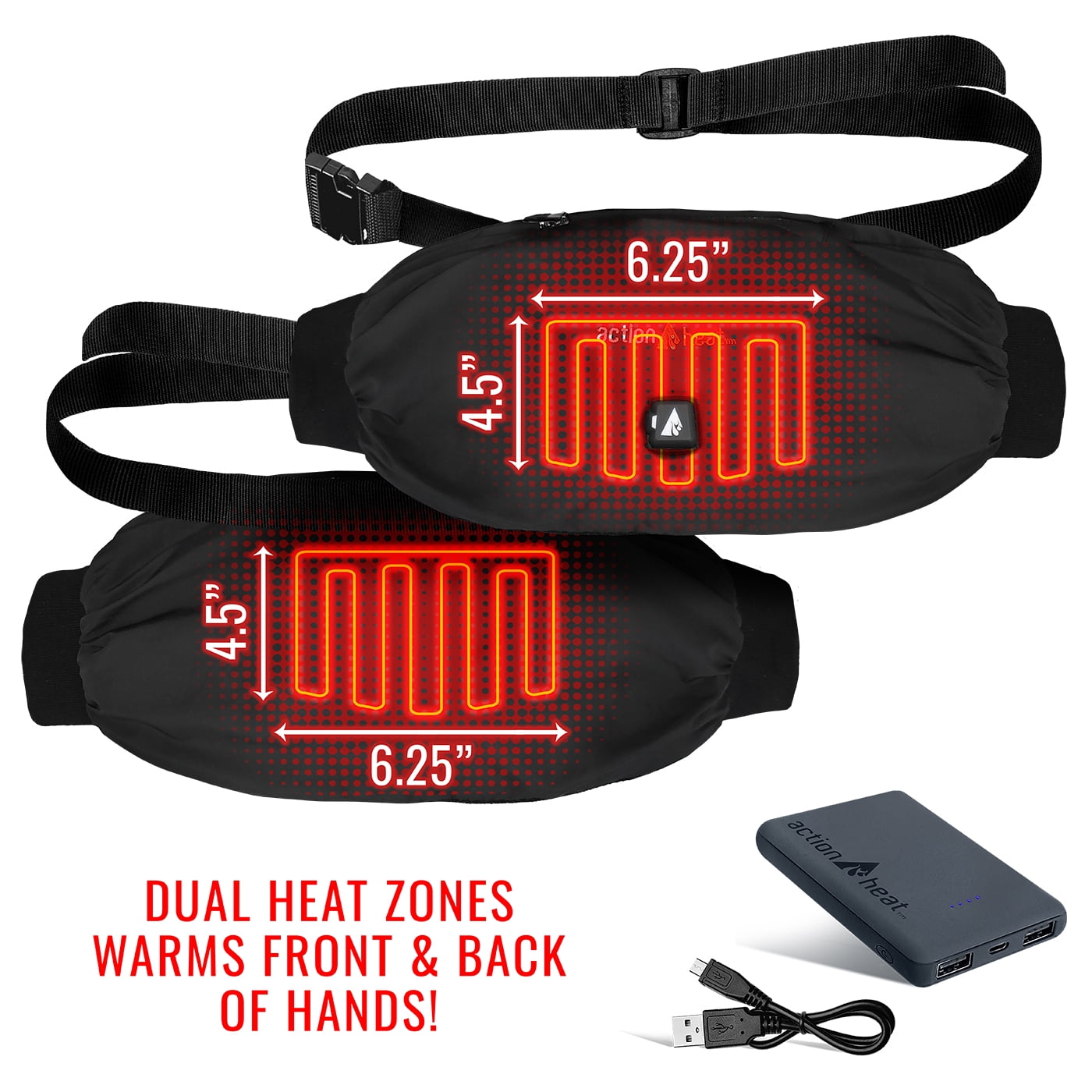 ActionHeat 5V Battery Heated Hand Muff Warmer - Image 2