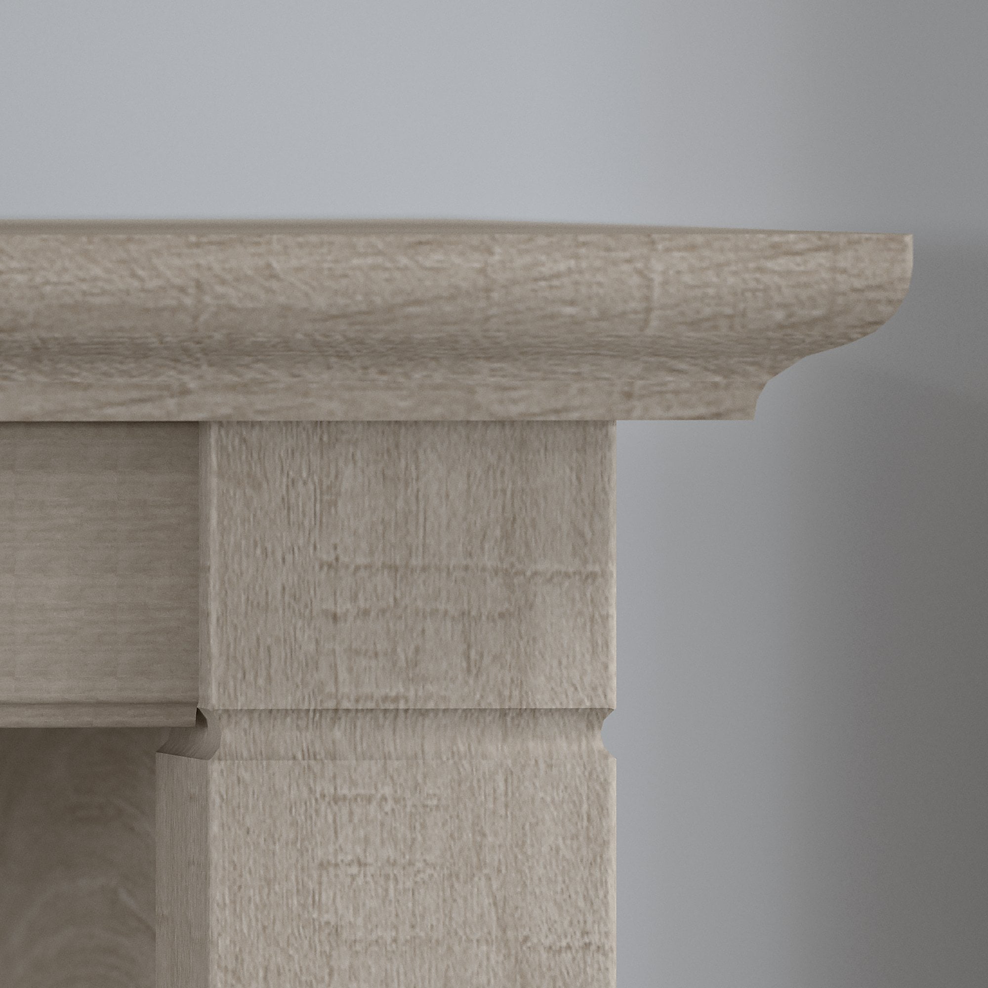 Bush Furniture Key West Console Table, Washed Gray - Image 4